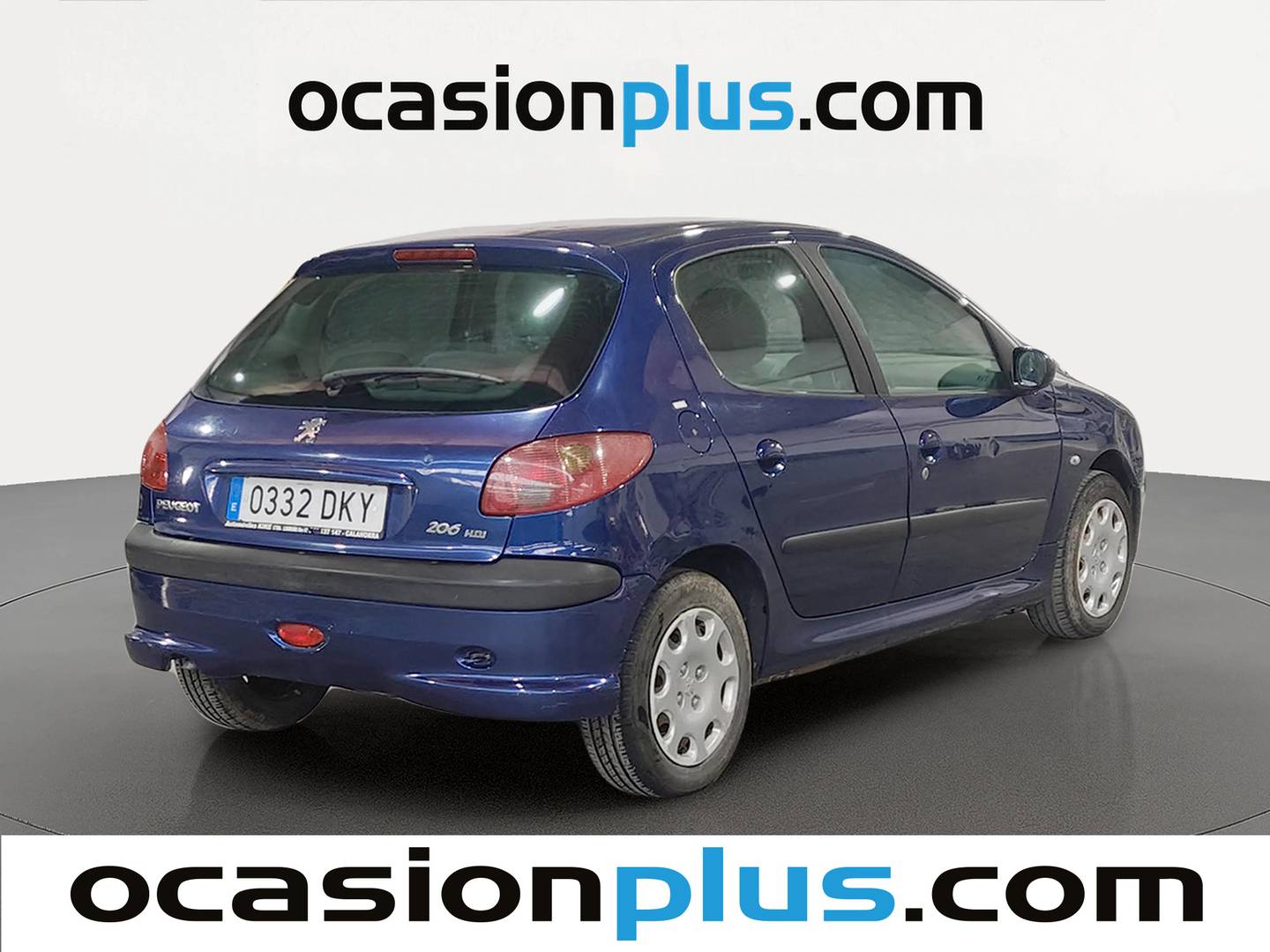 Foto trasera Peugeot 206 Peugeot 206 1.4 HDI X-Line (70 CV) derecha