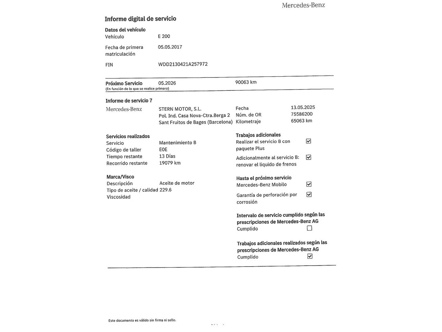 Foto Mercedes Clase E Mercedes-Benz Clase E E 200 (184 CV)