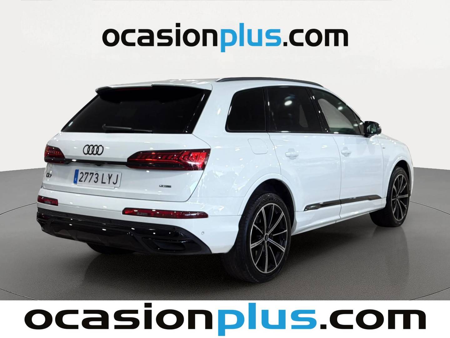 Foto trasera Audi Q7 Audi Q7 Black line edition 45 TDI quattro (231 CV) tiptronic 7 Plazas derecha