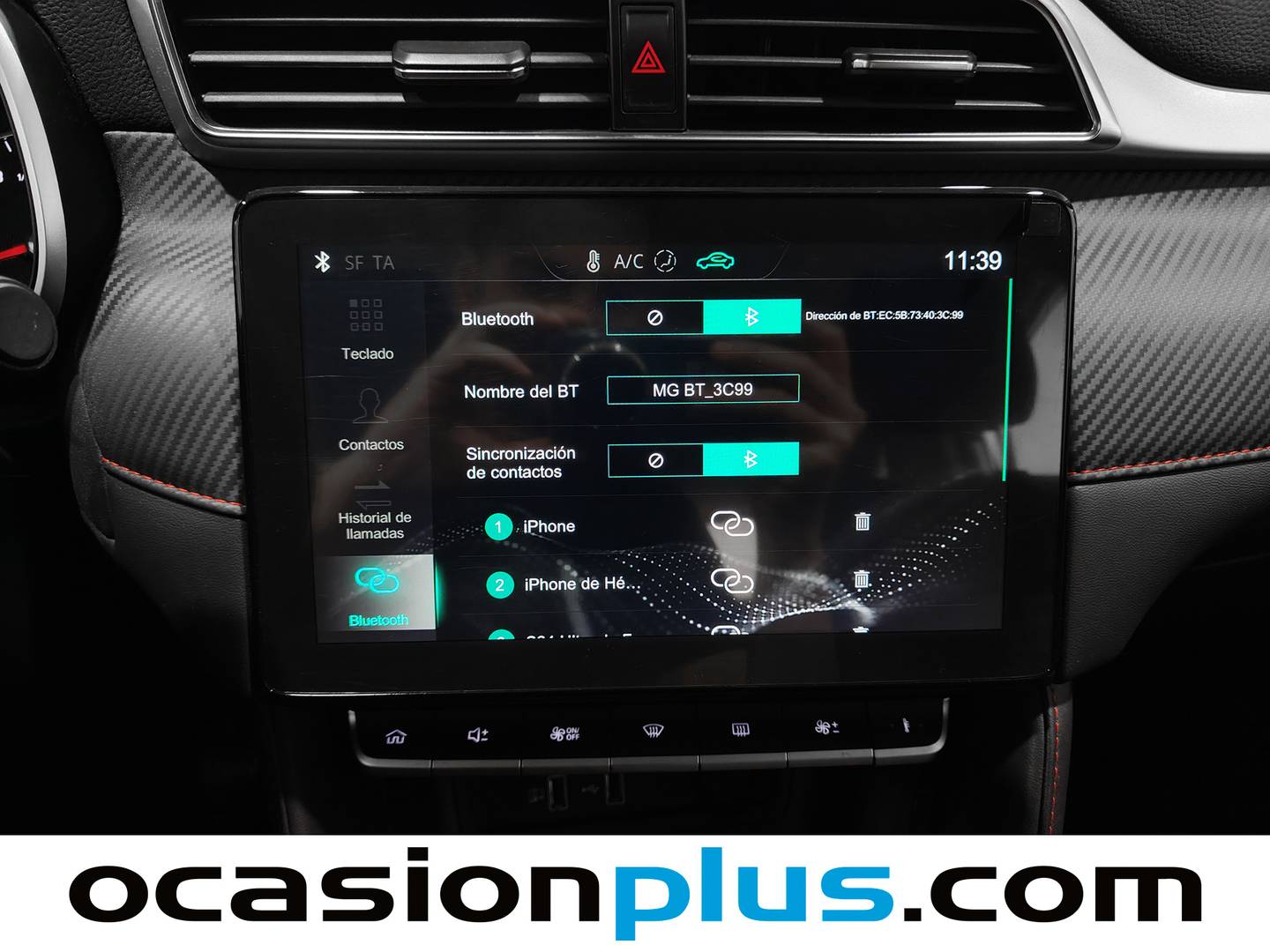 Accesorios del MG ZS MG ZS 1.5 Comfort (106 CV)