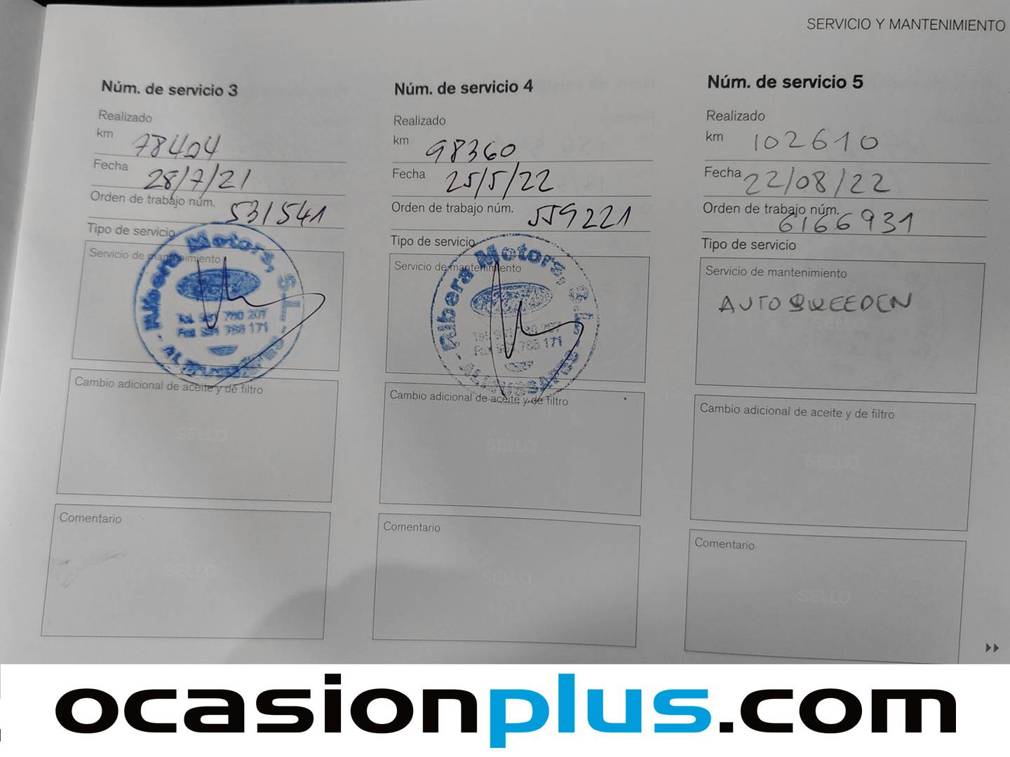 Foto del mantenimiento del Volvo V40 Cross Country Volvo V40 Cross Country D2 Momentum (120 CV)