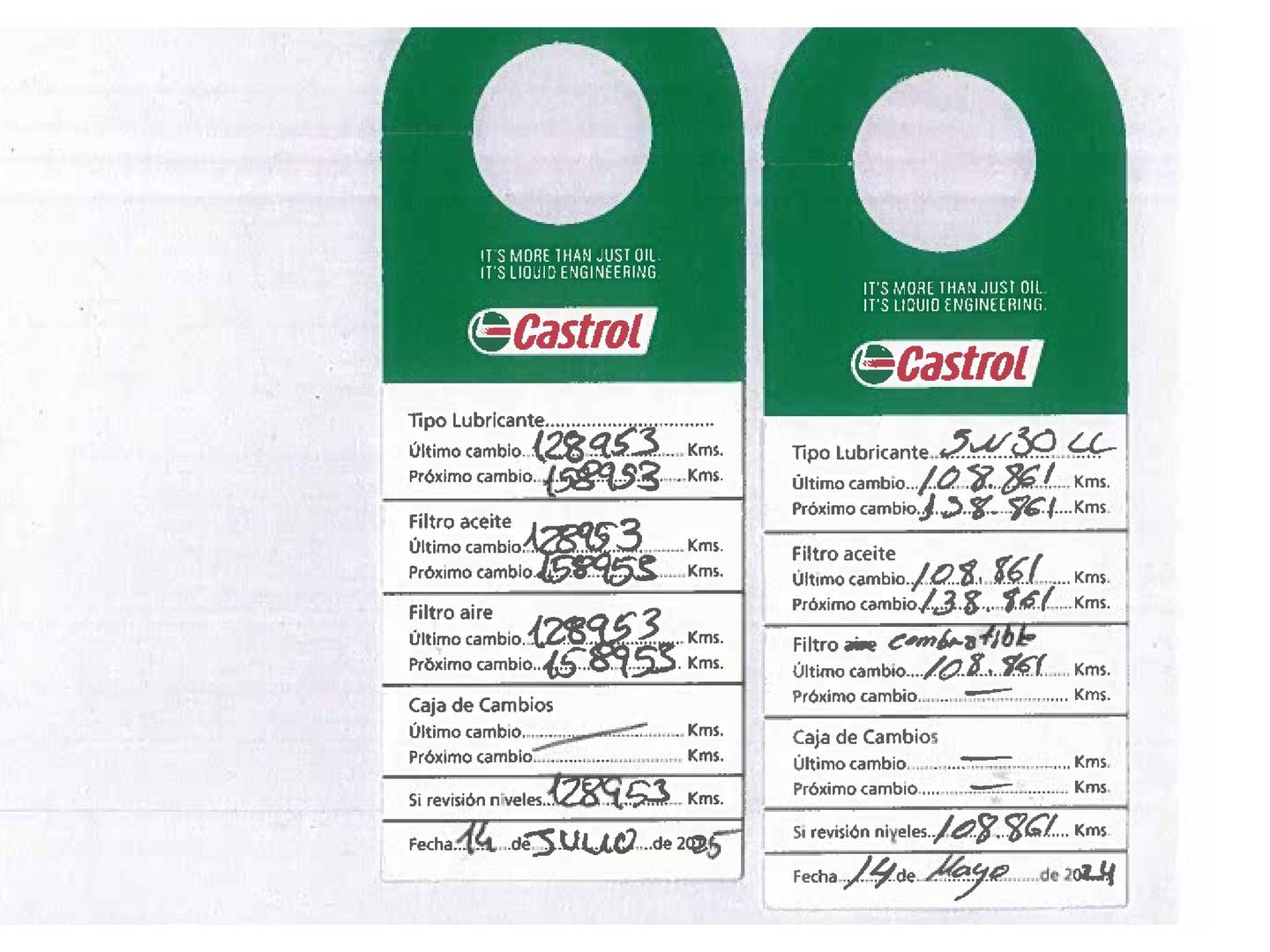 Foto del mantenimiento del Seat León Seat León ST 1.6 TDI S&S Style Plus DSG7 (115 CV)