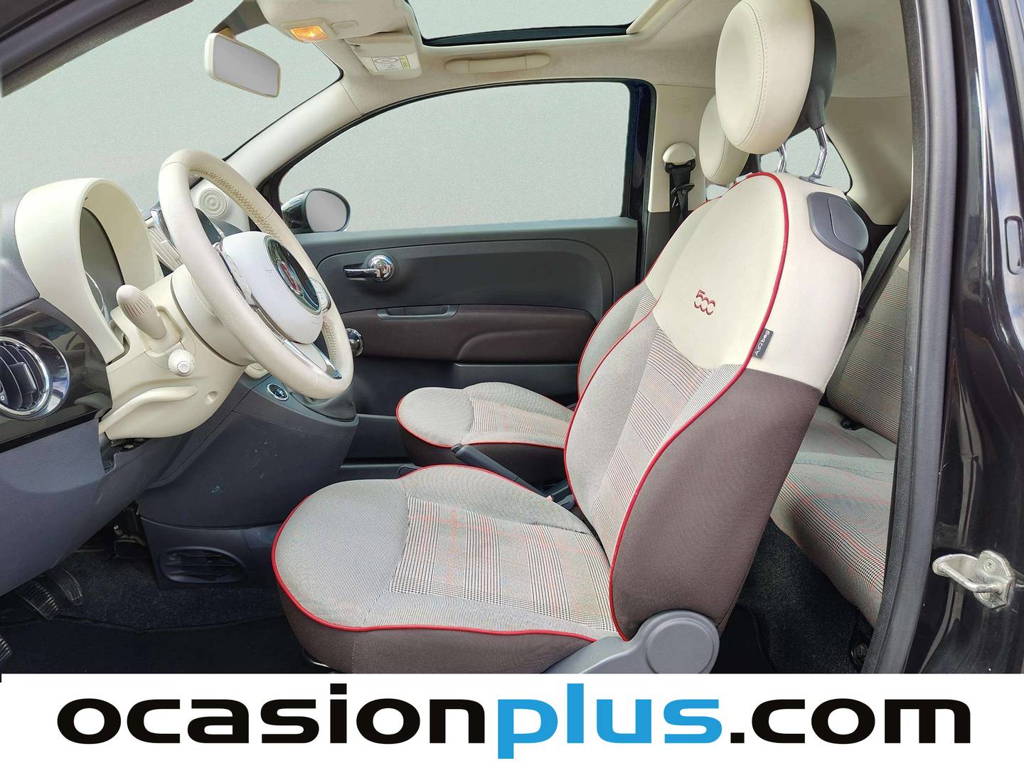 Foto delantera Fiat 500 Fiat 500 1.2 8v Lounge (69 CV) izquierda