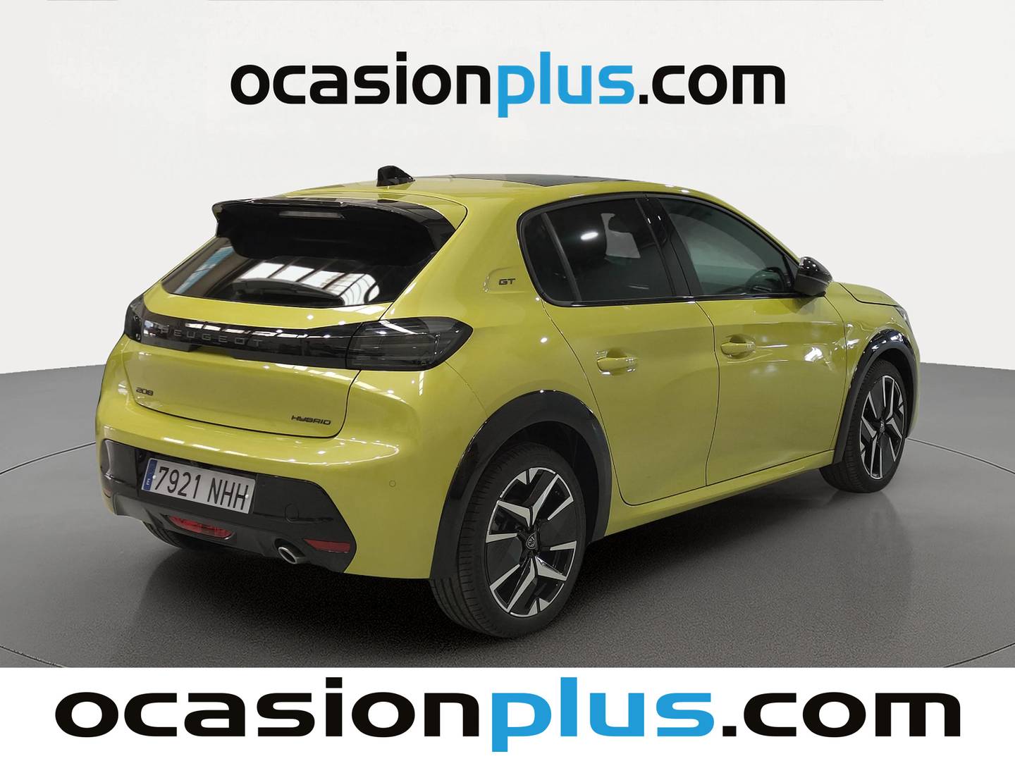 Foto trasera Peugeot 208 Peugeot 208 GT Hybrid eDCS6 (110 CV) derecha