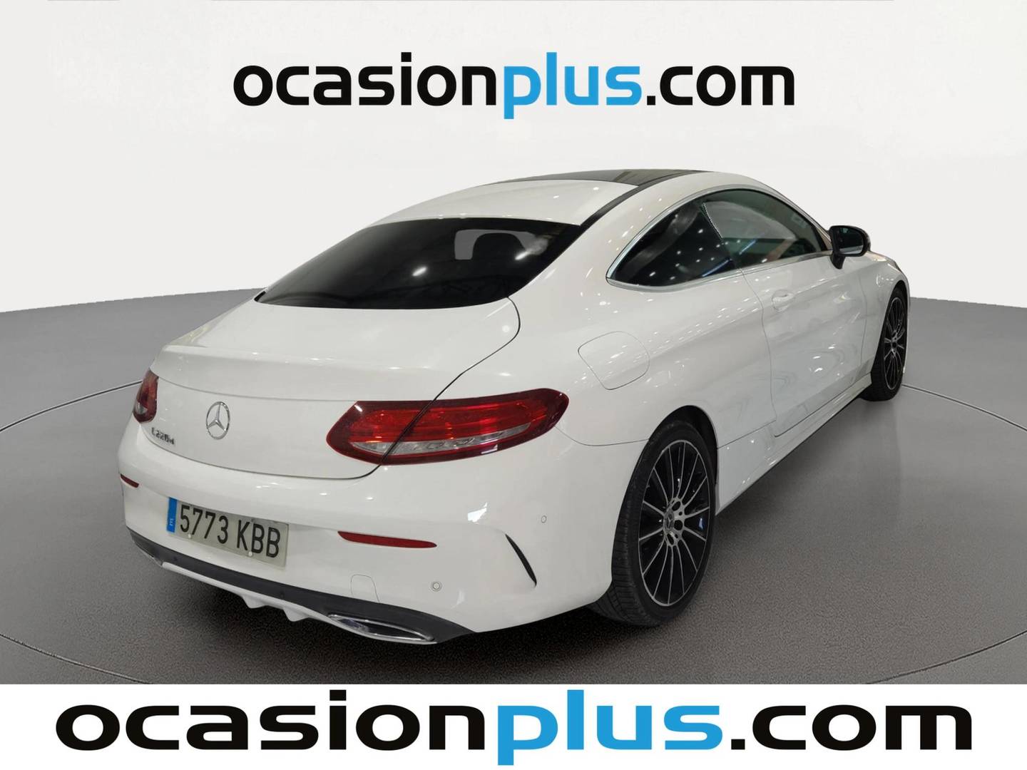 Foto trasera Mercedes Clase C Mercedes Clase C Coupe 220 d (170 CV) PACK AMG derecha