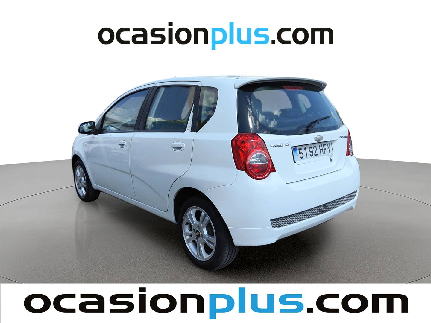 Foto trasera Chevrolet Aveo Chevrolet Aveo 1.4 16v LT (101 CV) izquierda