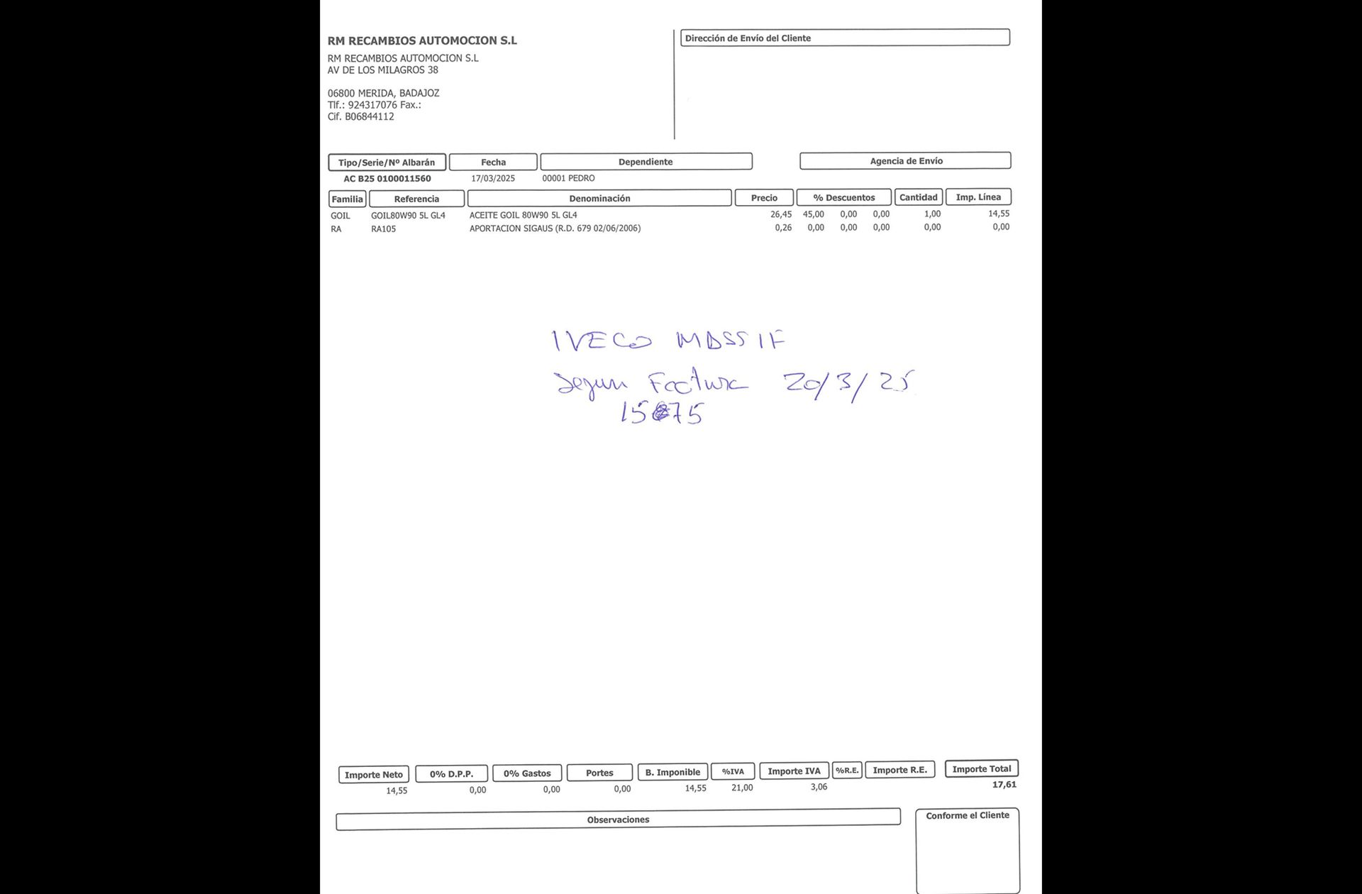 Iveco Massif 25 S 15 SW5P - foto 18