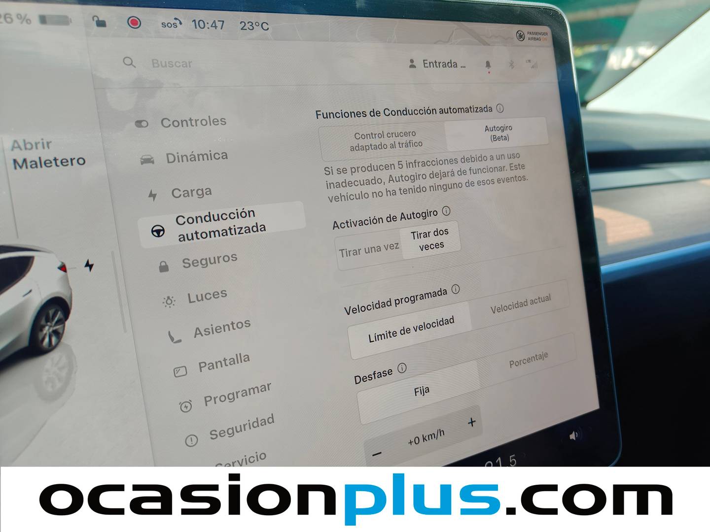 Extras del Tesla Model Y Tesla Model Y Gran Autonomía 4WD (514 CV)