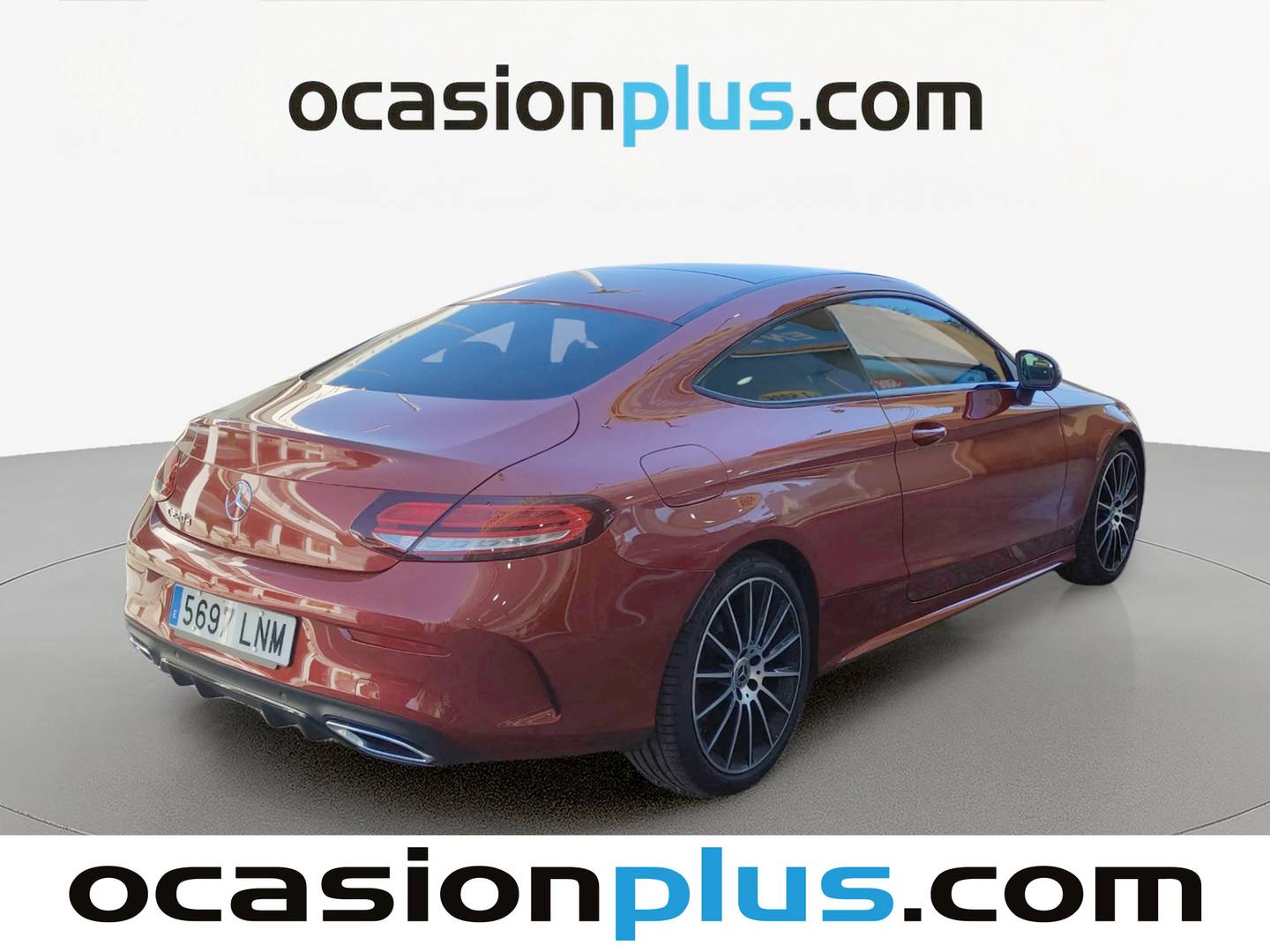 Foto trasera Mercedes Clase C Mercedes Clase C Clase C Coupe 220 d (194 CV) Pack AMG derecha