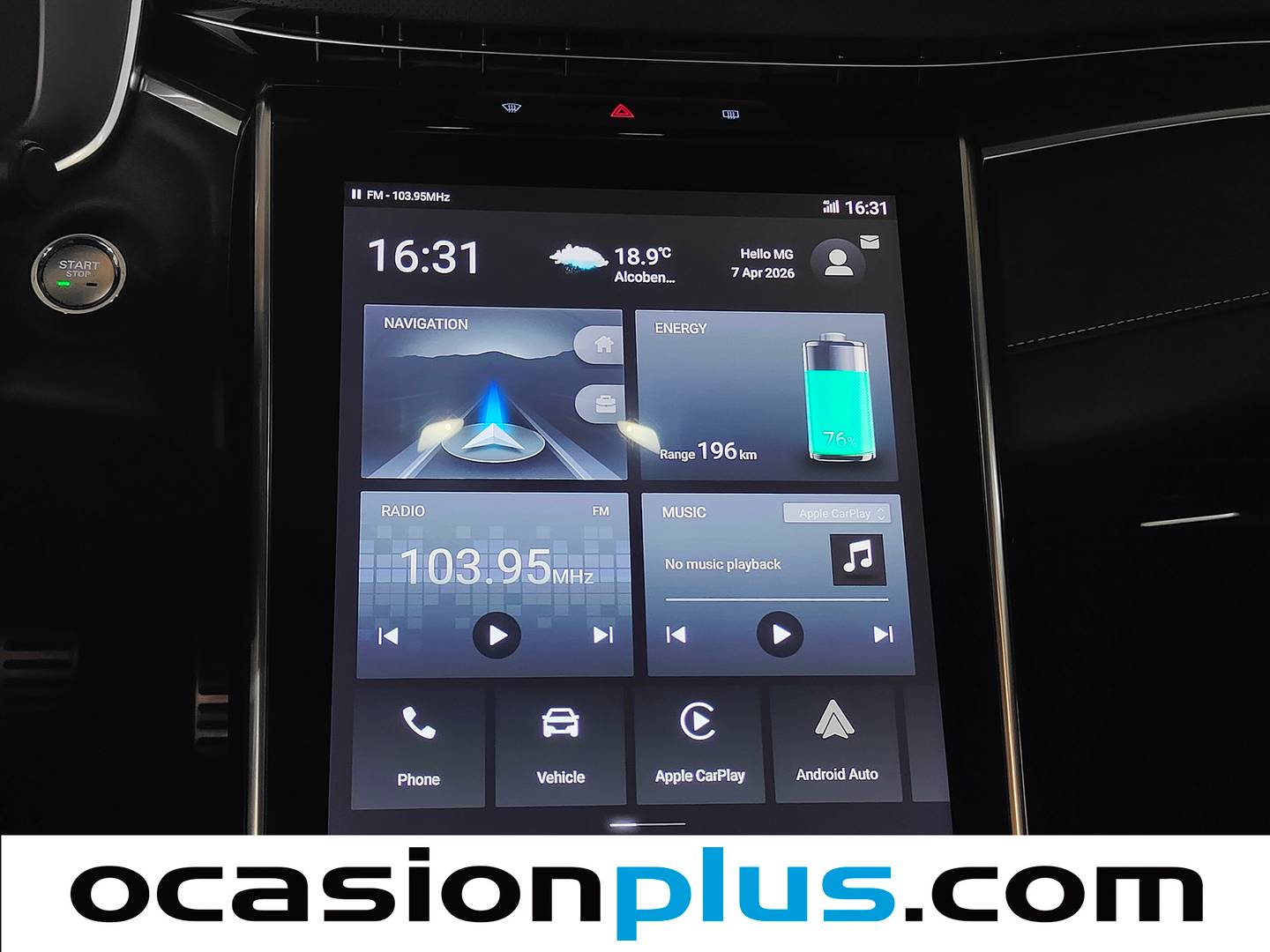 Accesorios del MG Marvel R MG Marvel R 70kWh Performance (288 CV)