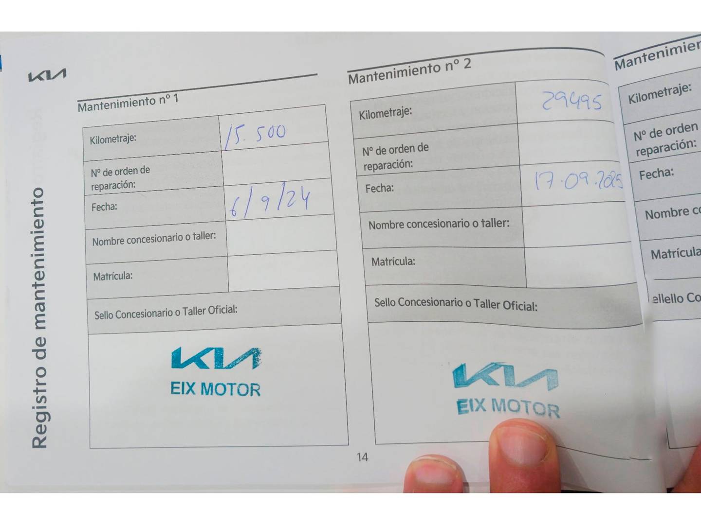 Foto del mantenimiento del KIA Stonic KIA Stonic 1.0 T-GDi MHEV Drive DCT (120 CV)