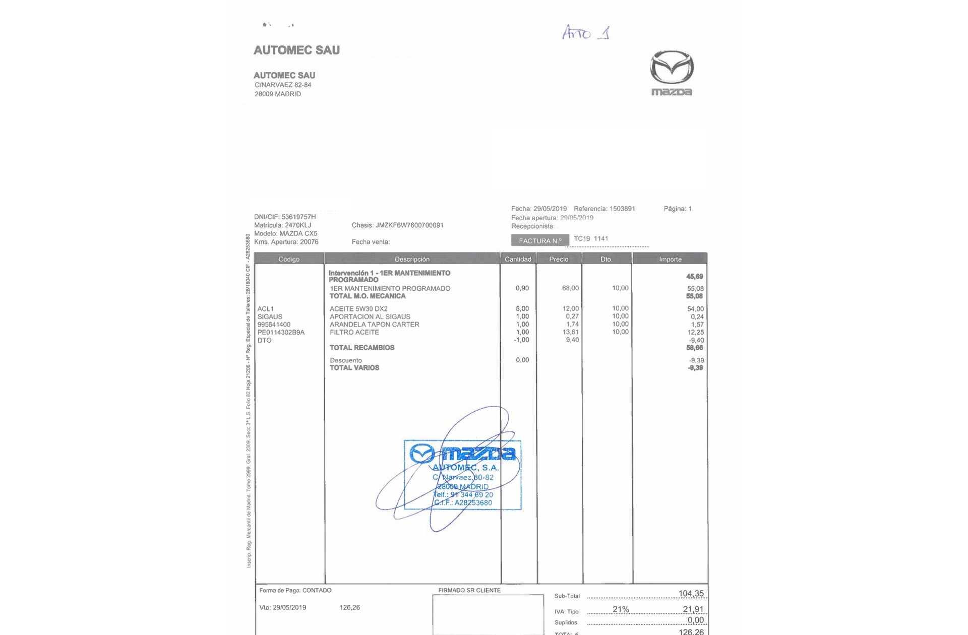Mazda CX-5 2.0 GE Evolution 2WD - foto 22
