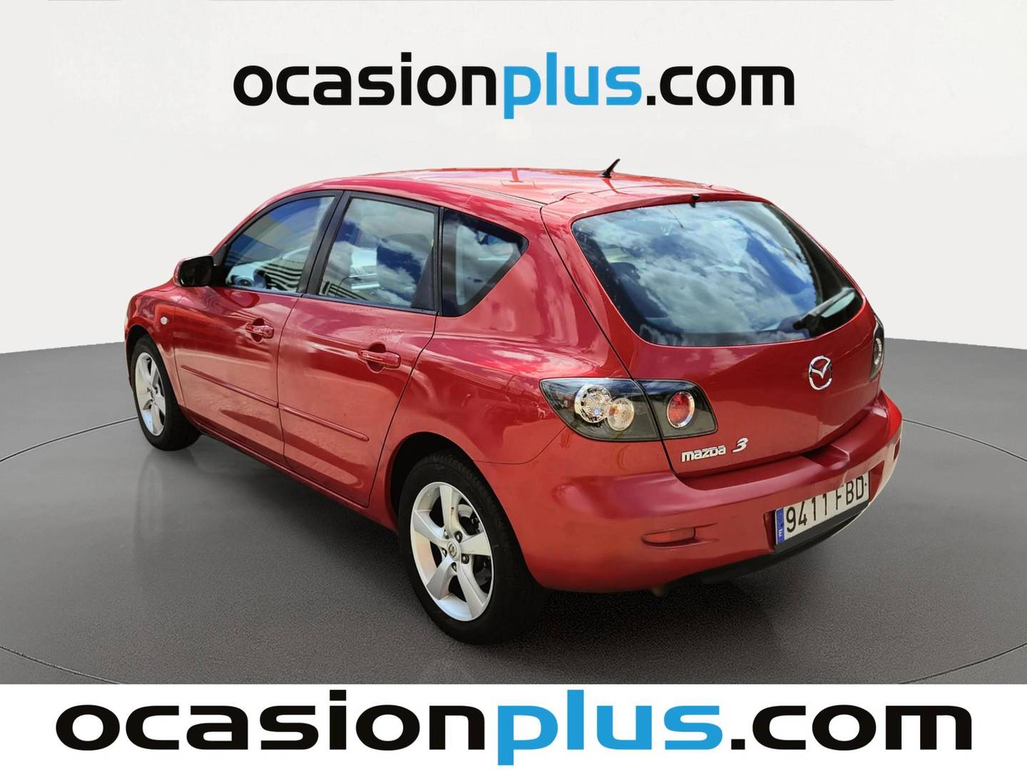Foto trasera Mazda Mazda3 Mazda Mazda 3 1.6 CRTD Sportive DPF (109 CV) izquierda