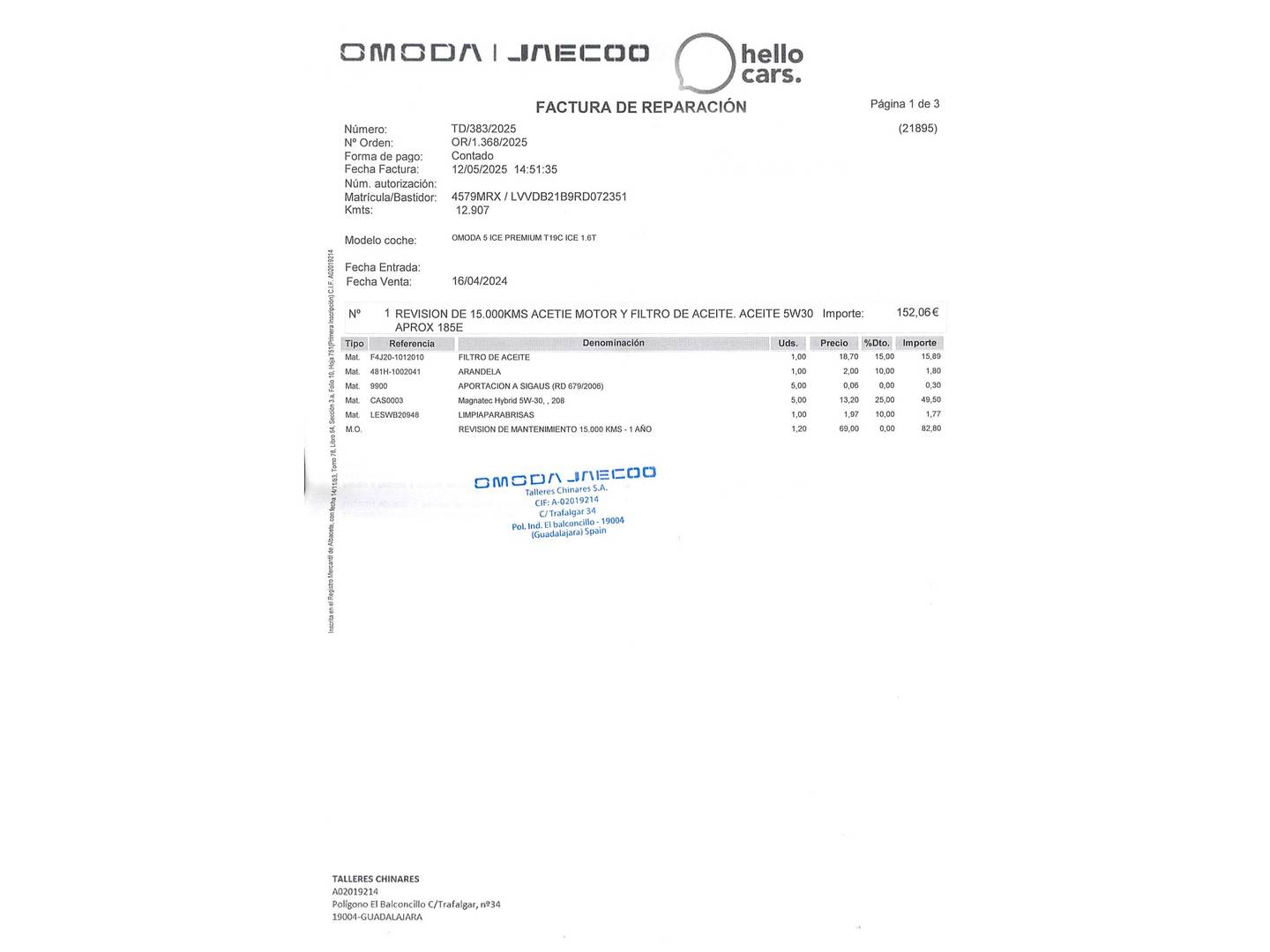 Foto OMODA 5 Omoda 5 1.6 T-GDI Premium DCT (185 CV)
