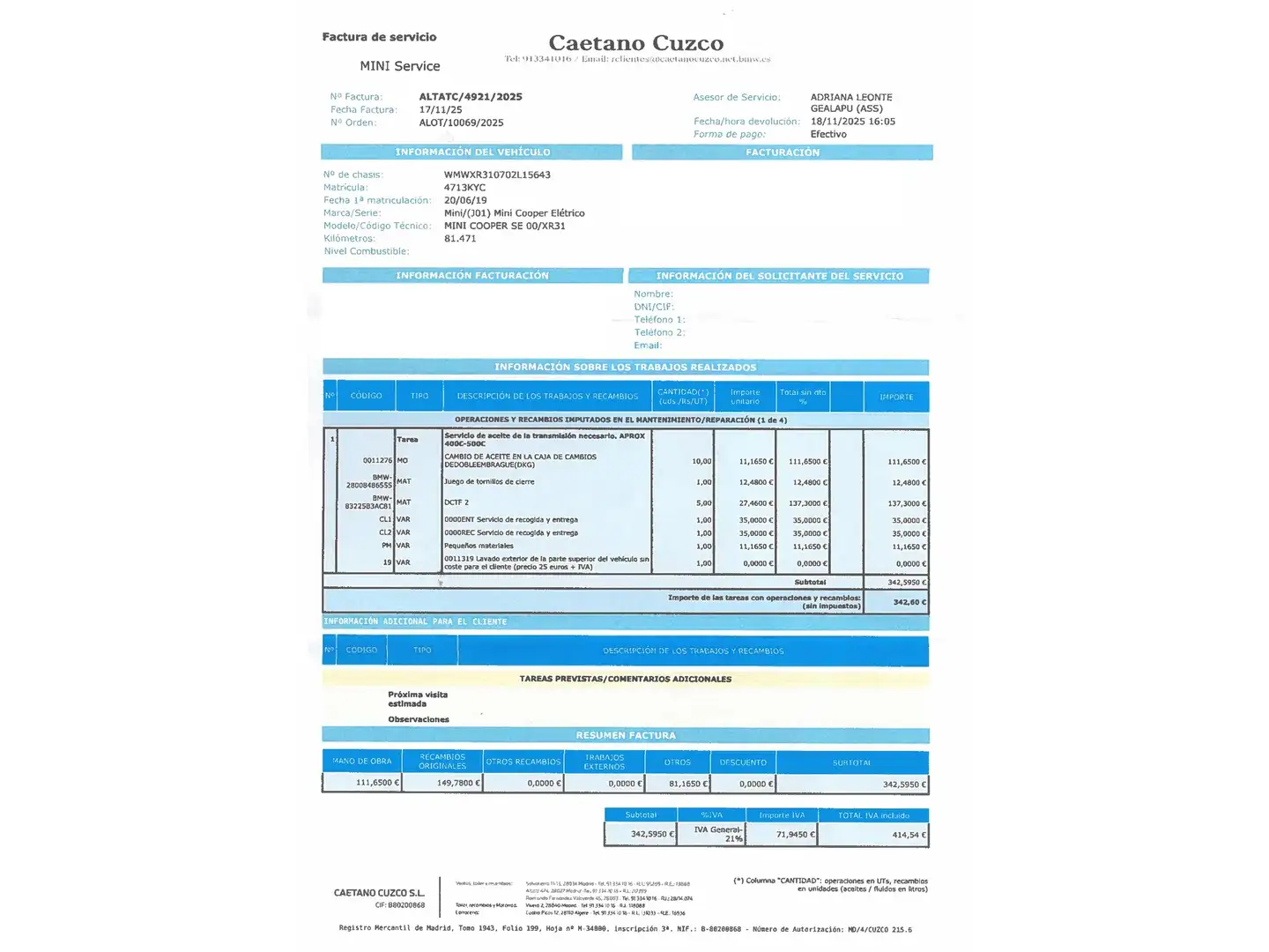 Foto Mini MINI MINI MINI 3 Puertas Cooper (136 CV) Pack John Works