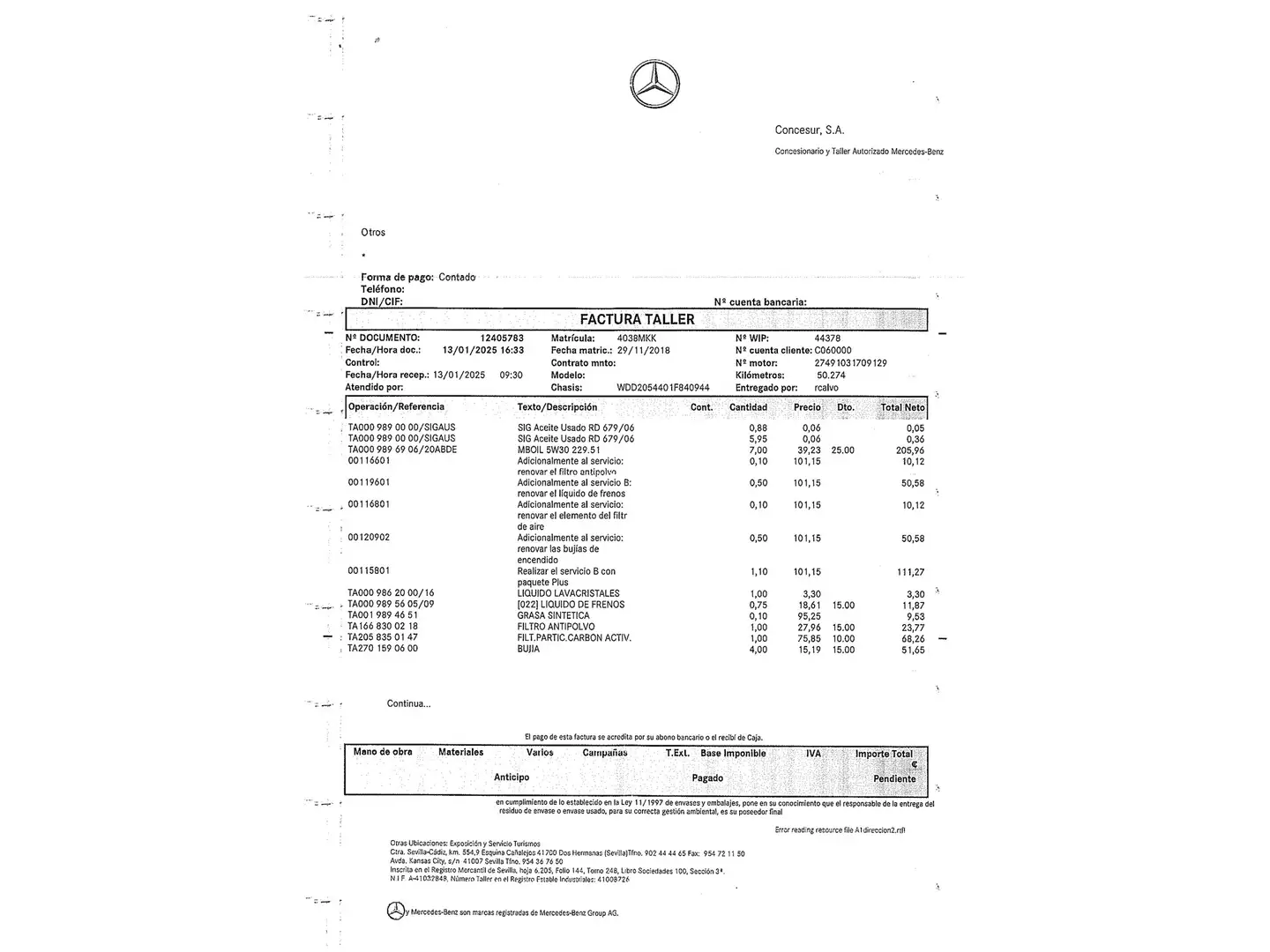 Foto Mercedes Clase C Mercedes Clase C C 180  (156 CV) Pack AMG
