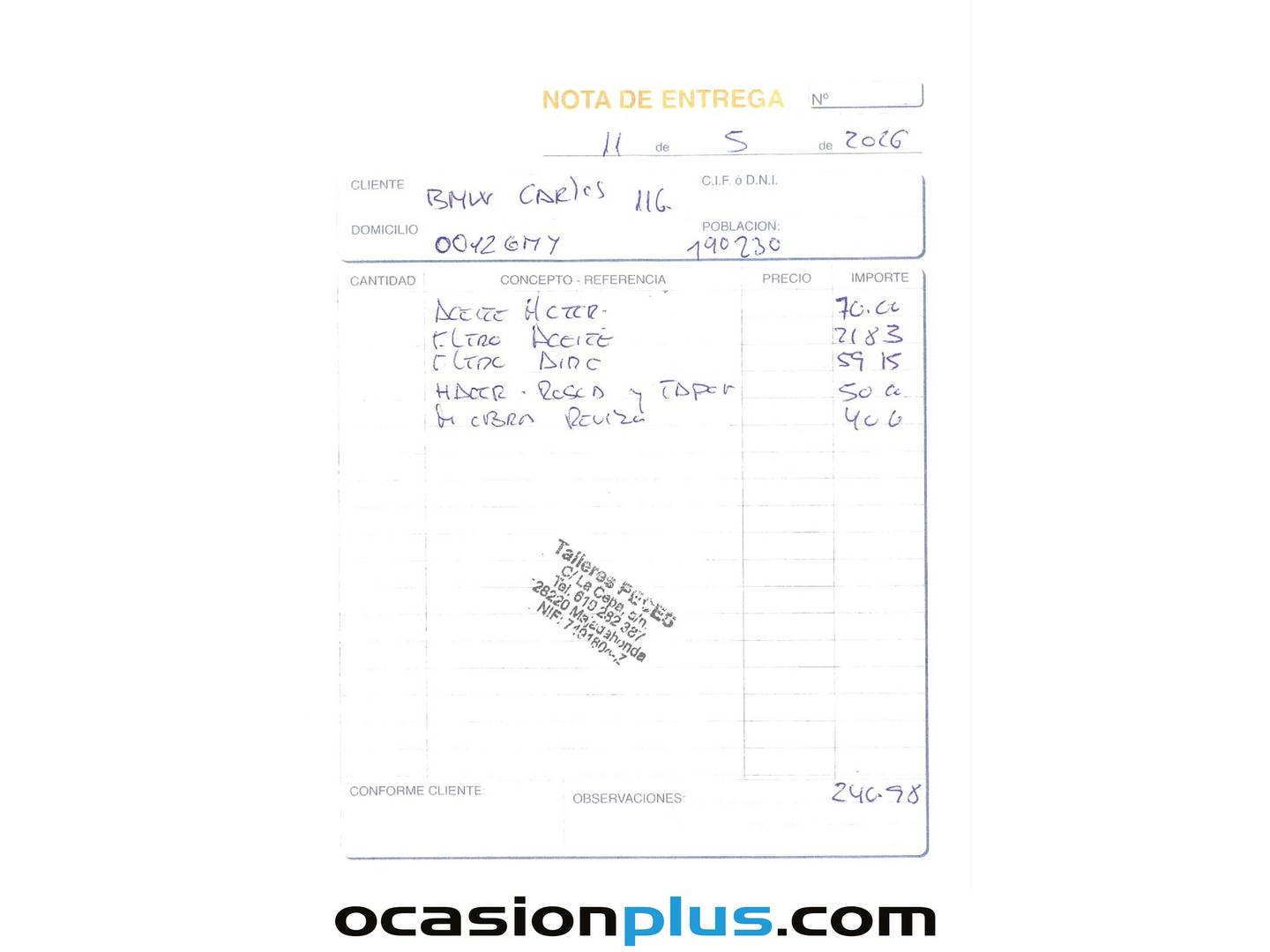 BMW Serie 1 BMW Serie 1 116d (115 CV) barato