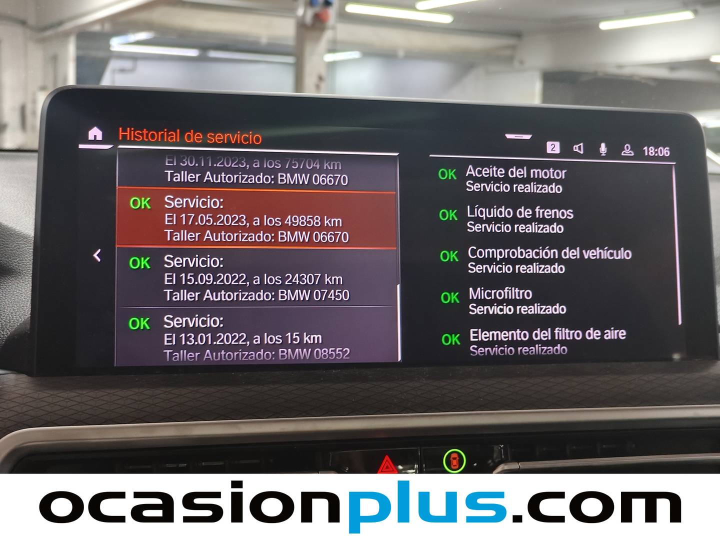 Foto del mantenimiento del BMW X3 BMW X3 xDrive20d xLine (190 CV) Pack M