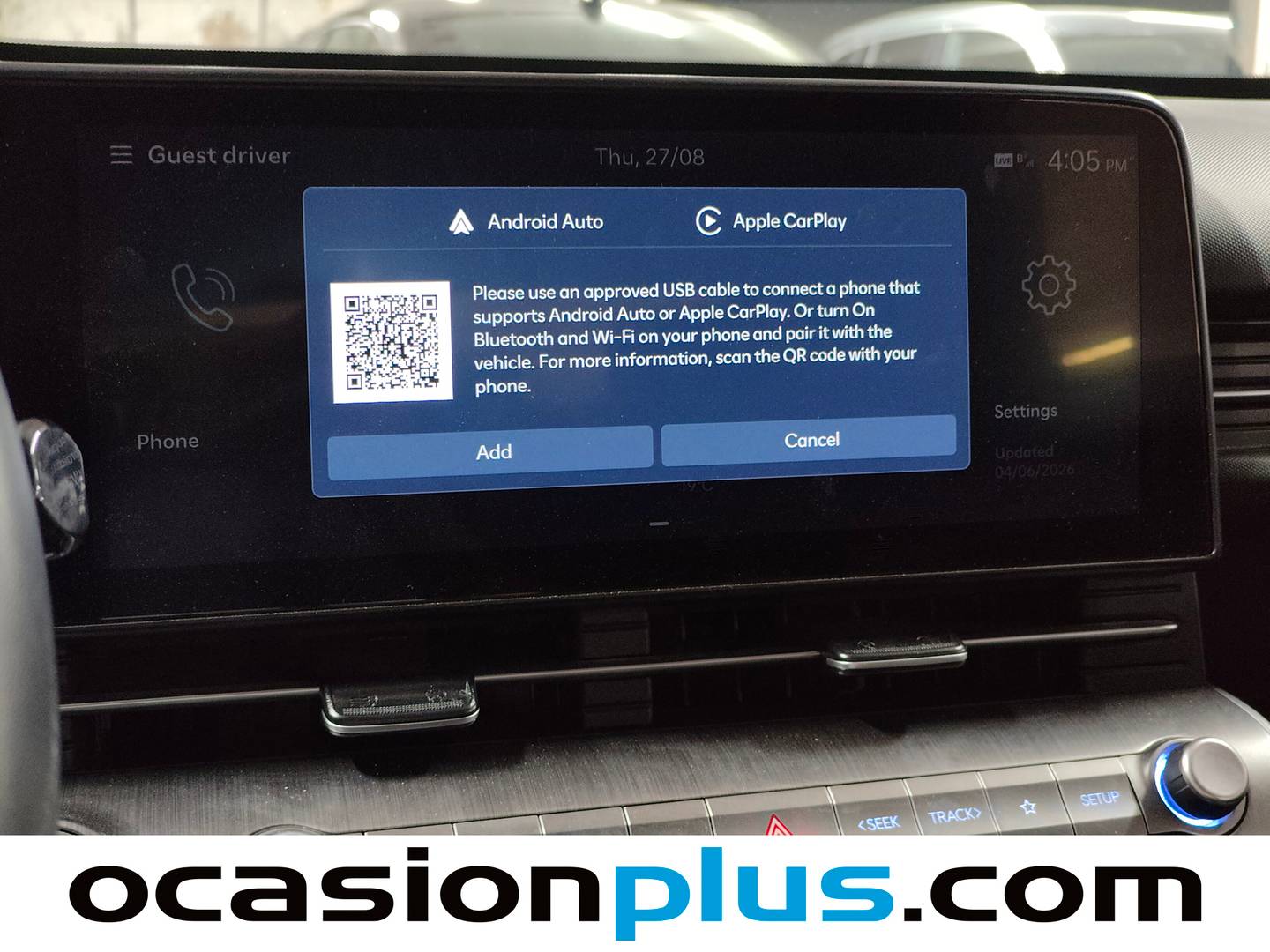 Equipamiento del Hyundai Kona Hyundai Kona 1.6 GDI HEV Maxx DCT (141 CV)