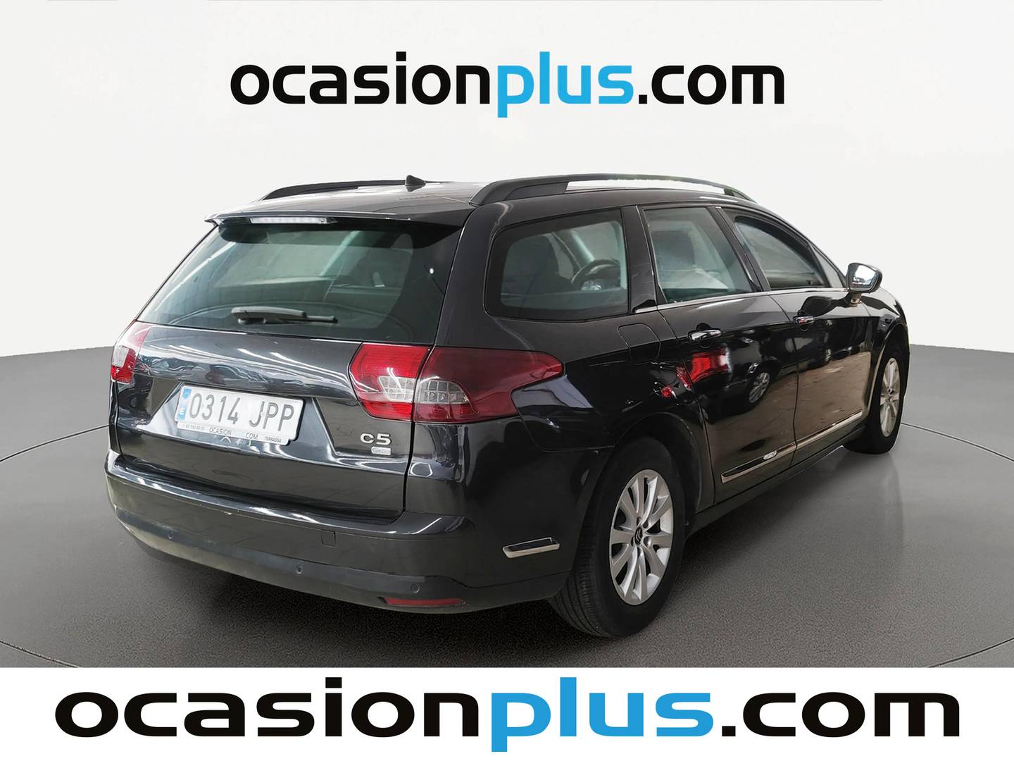 Foto trasera Citroën C5 Citroën C5 Tourer 1.6 HDI Seduction (114 CV) izquierda