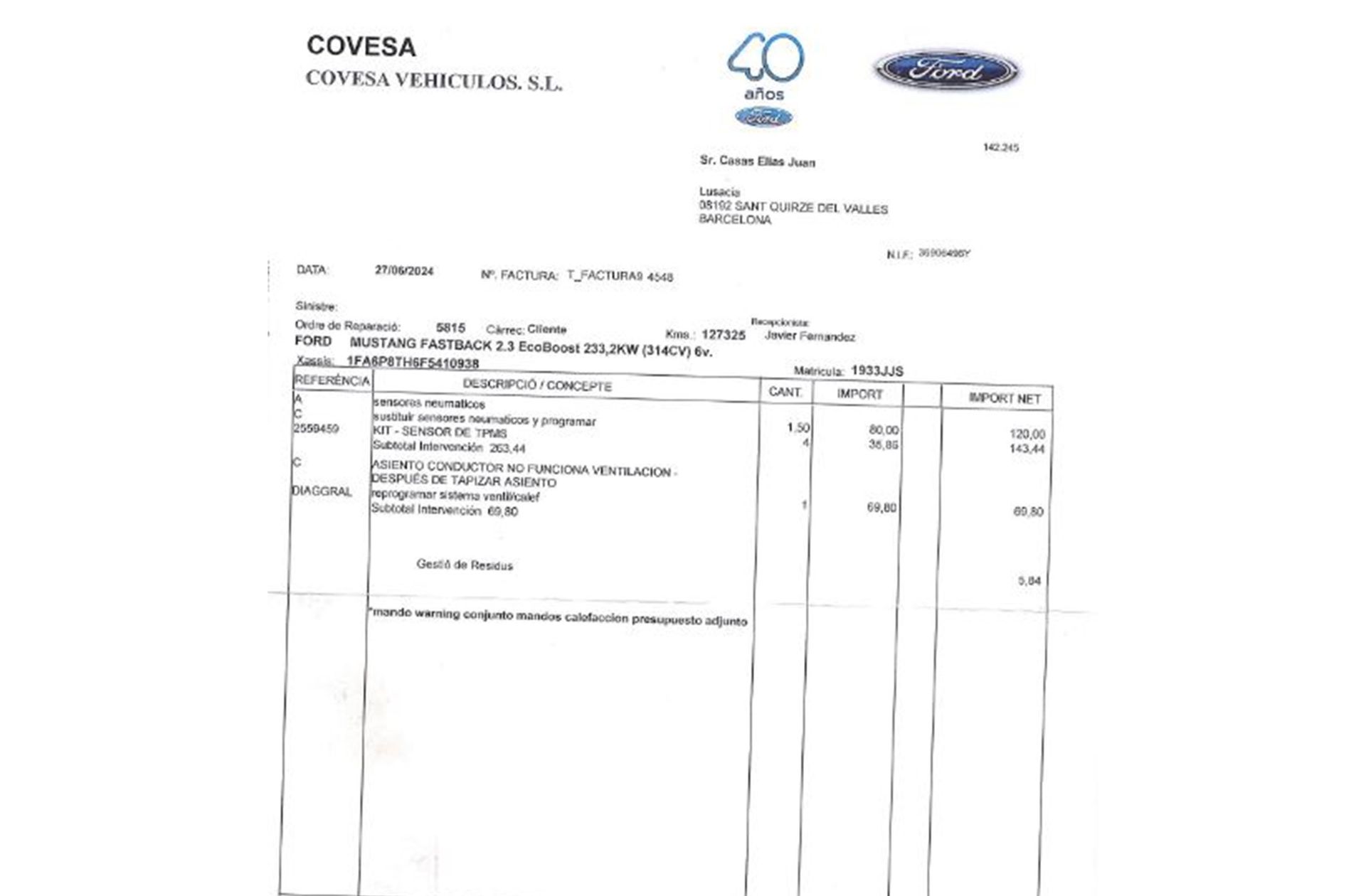 Ford Mustang 2.3 EcoBoost Mustang (Fastback) - foto 33