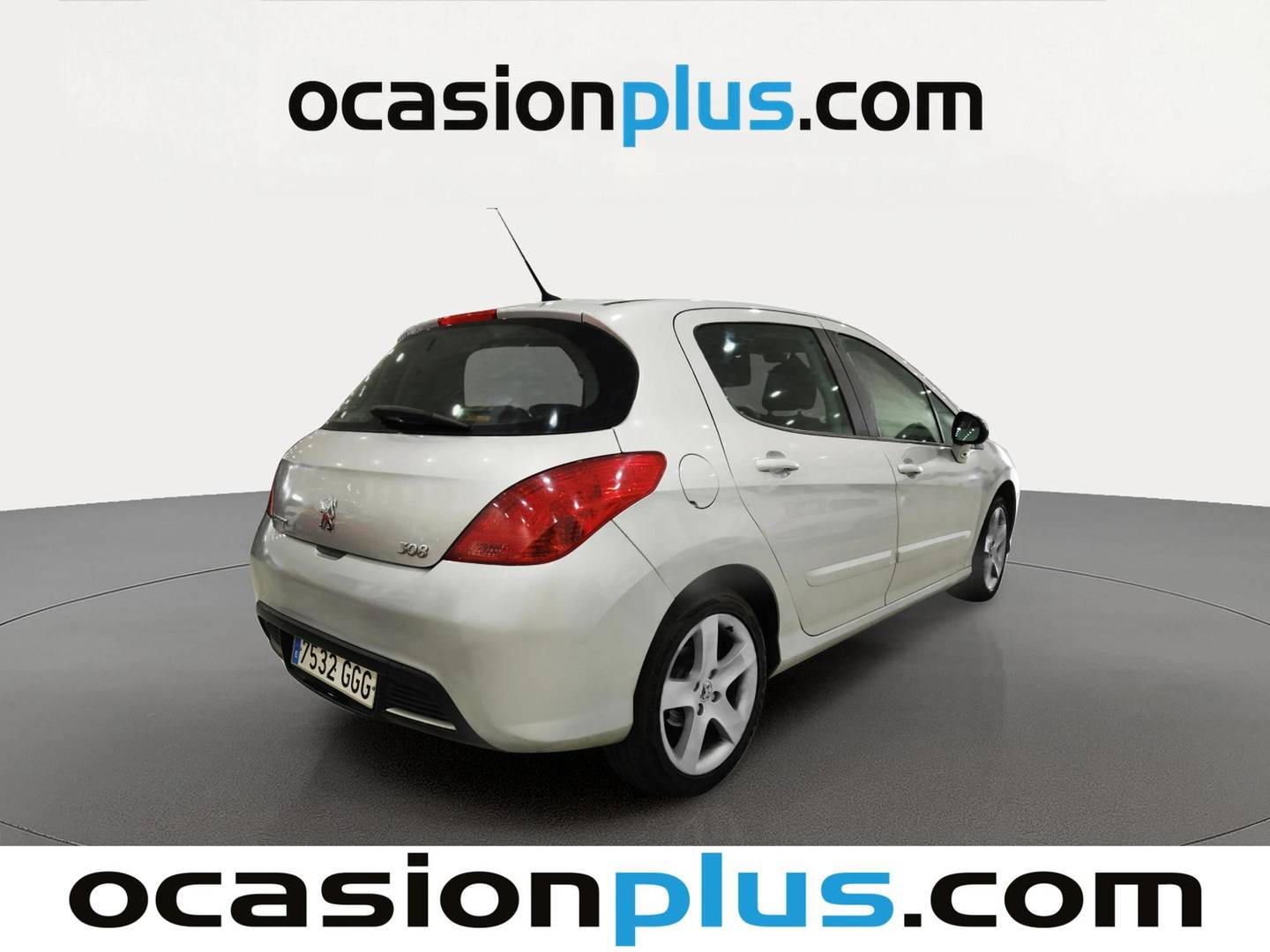 Foto trasera Peugeot 308 Peugeot 308 HDI 136 FAP Premium (136 CV) derecha