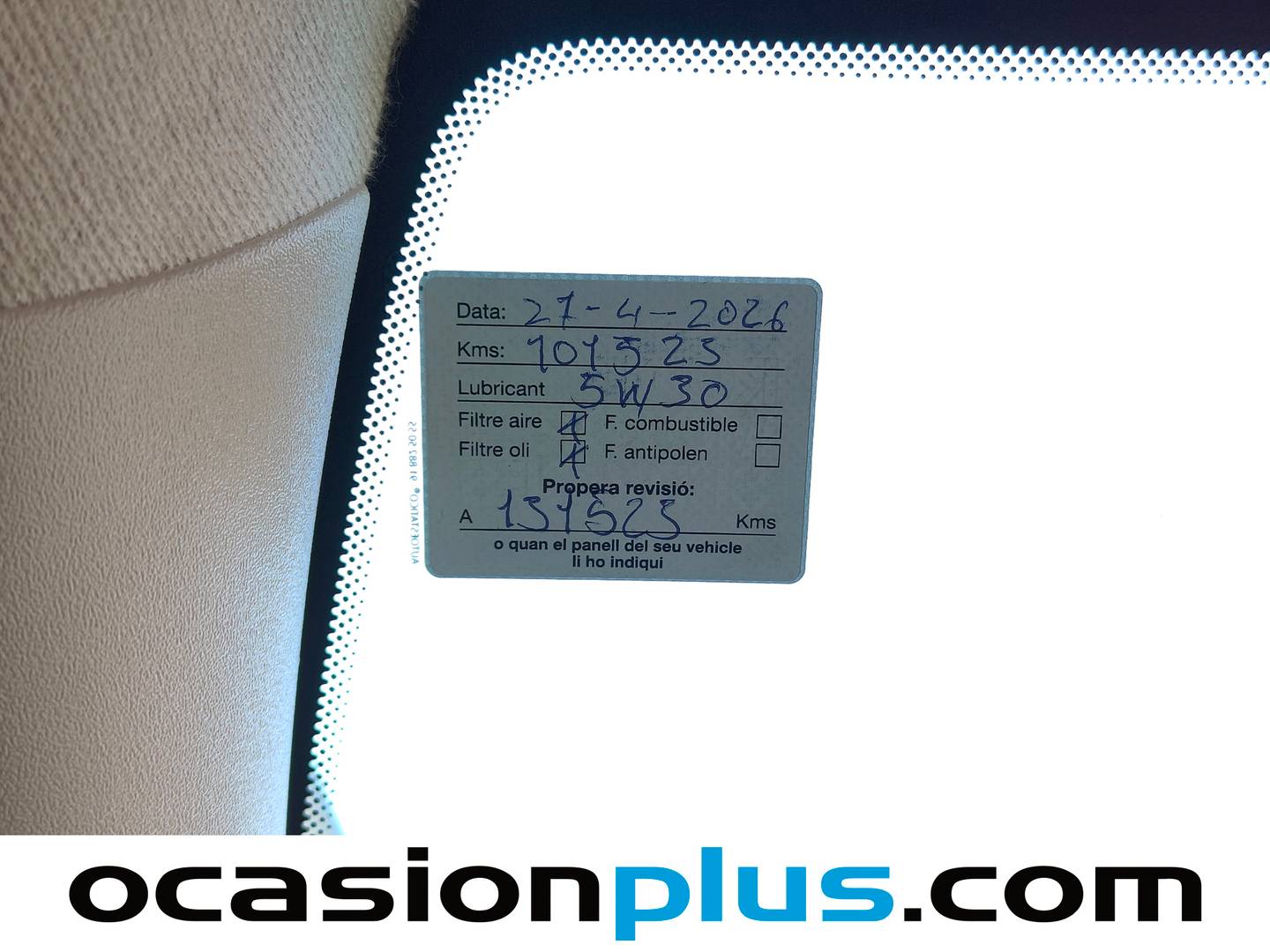 Foto del mantenimiento del Citroën C4 Cactus Citroën C4 Cactus PureTech 82 Feel (82 CV)