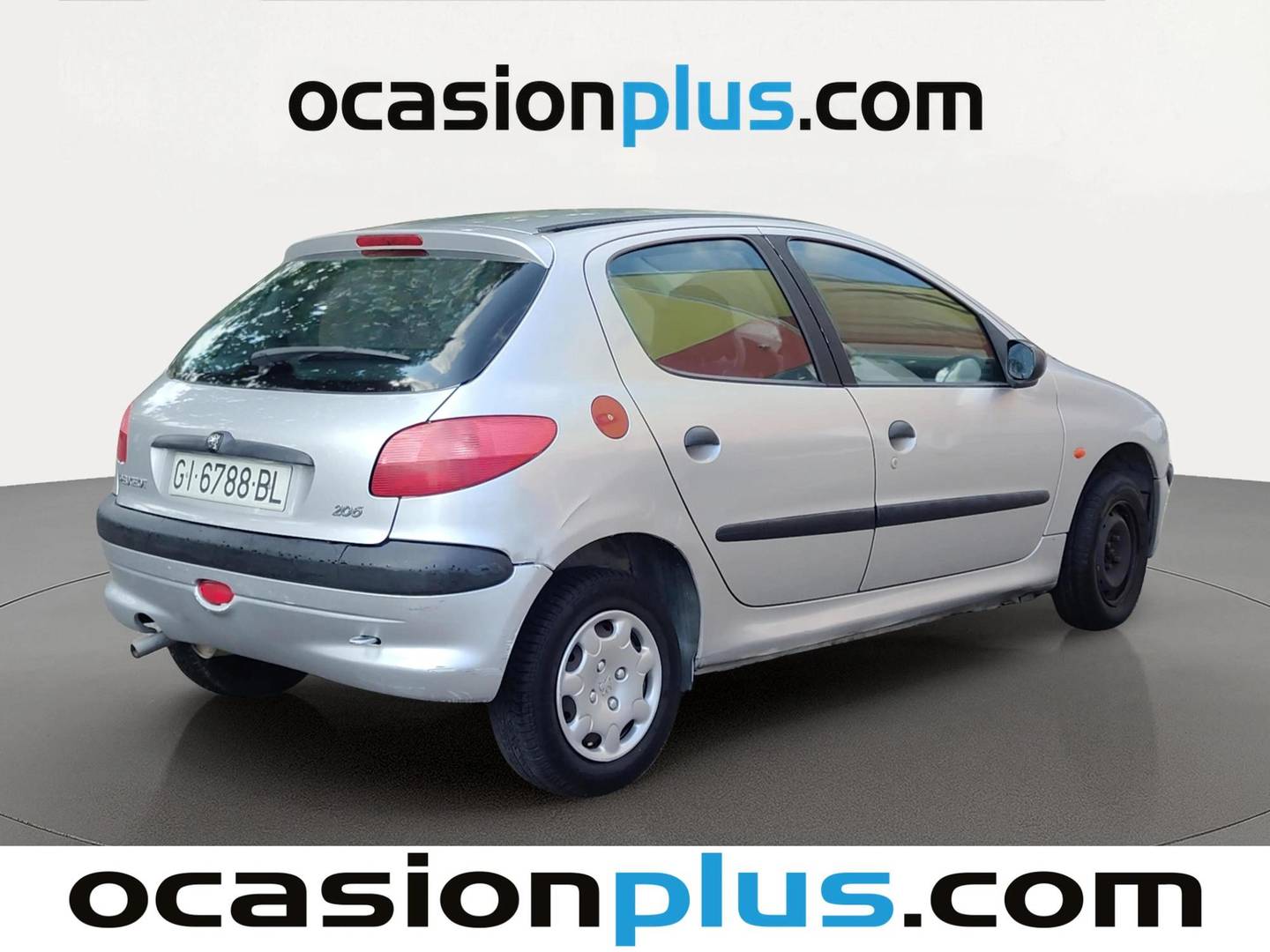 Foto trasera Peugeot 206 Peugeot 206 75 XR (75 CV) izquierda