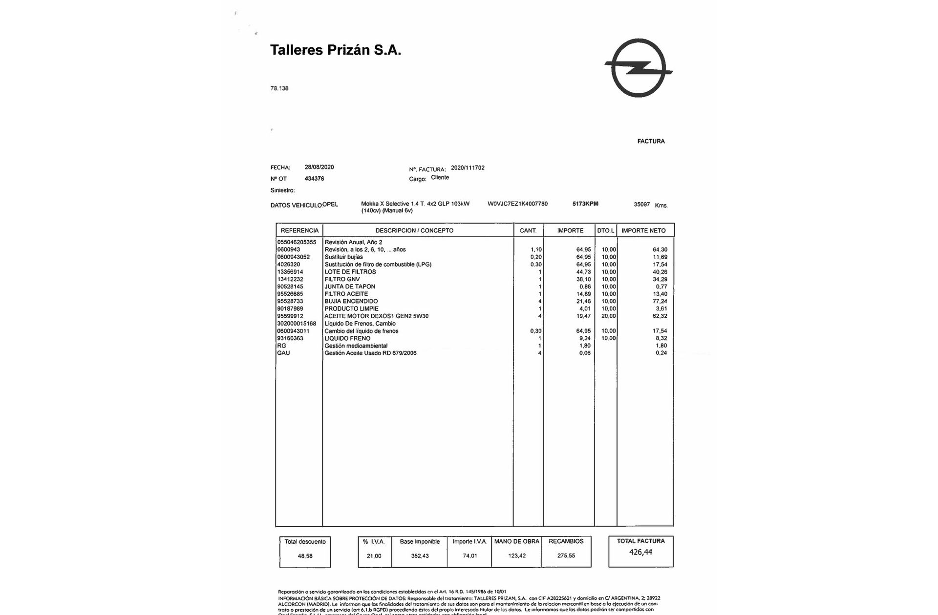 Opel Mokka 1.4 Turbo GLP Selective 4x2 - foto 21