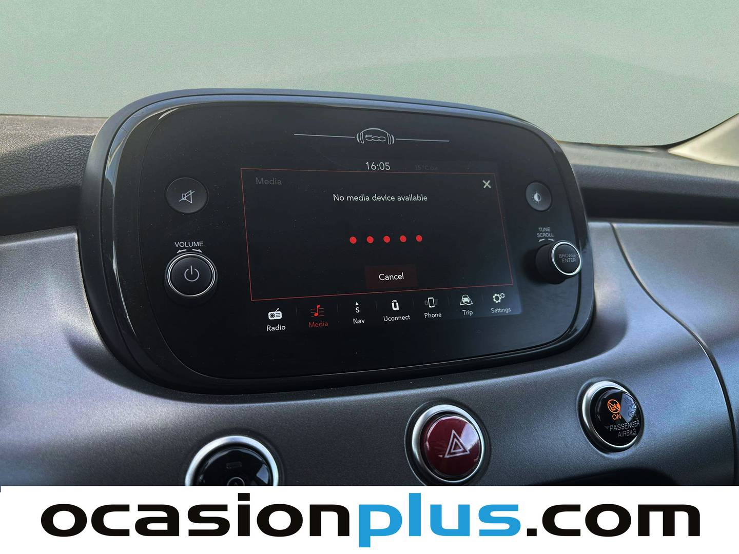 Equipamiento del Fiat 500X Fiat 500X 1.6 MultiJet S&S Sport (130 CV)