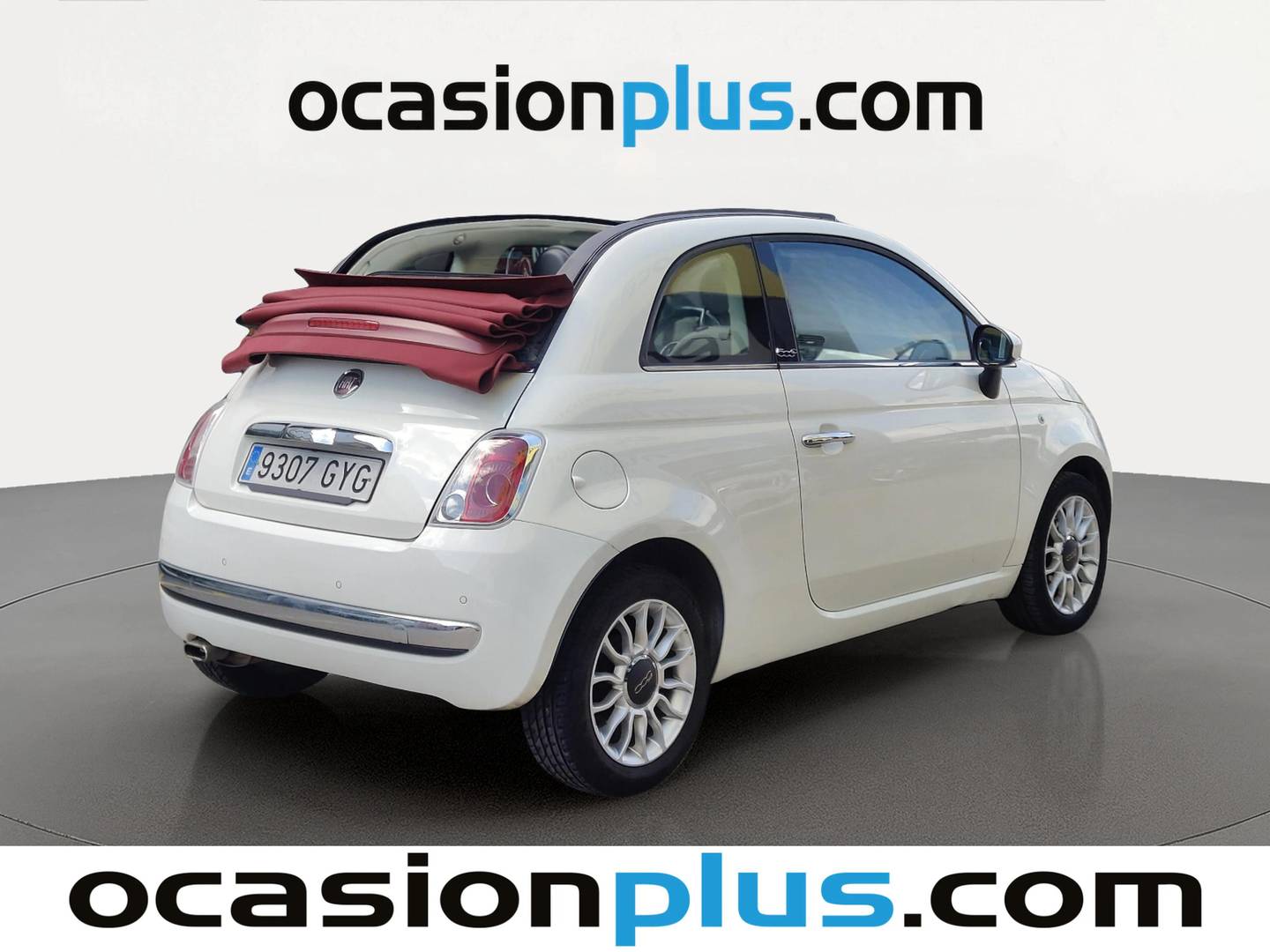 Foto trasera Fiat 500C Fiat 500C 1.3 16v Multijet Start&Stop Lounge (95 CV) derecha