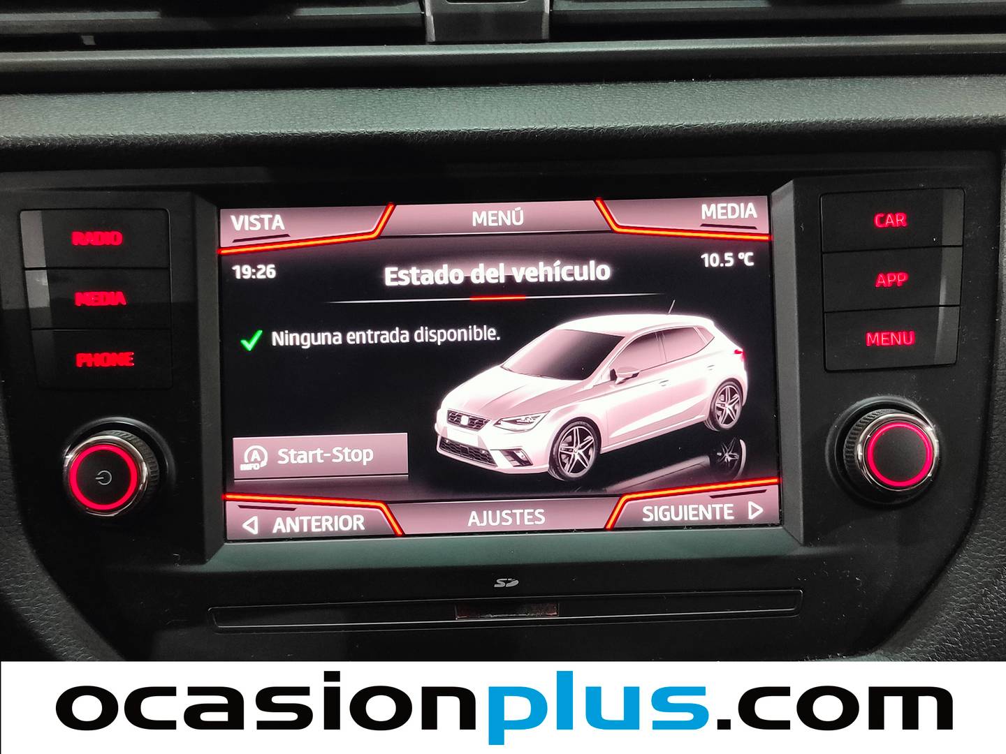 Equipamiento del Seat Ibiza SEAT Ibiza 1.0 EcoTSI Reference Plus (95 CV)