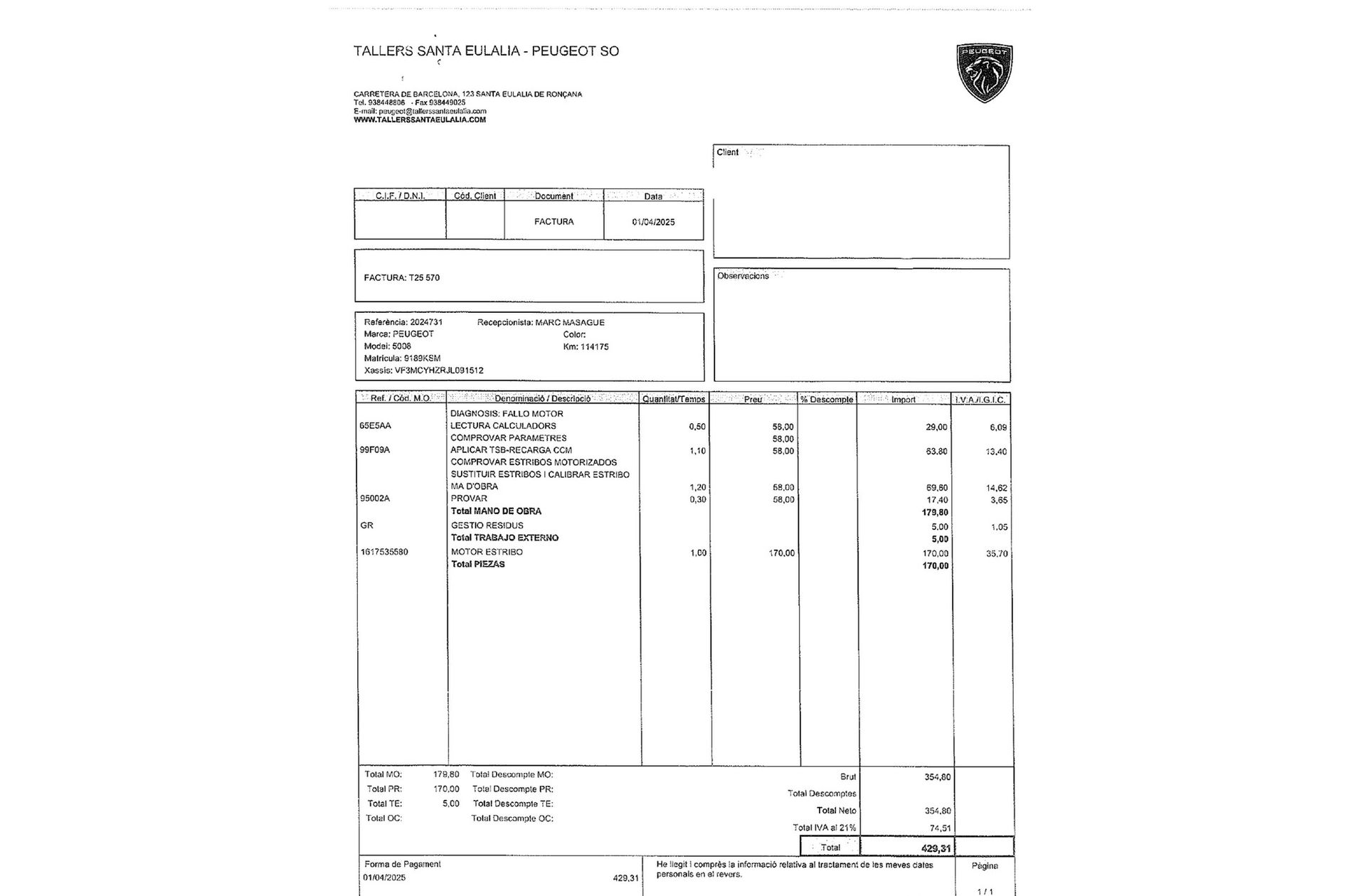 Peugeot 5008 BlueHDi 130 Allure EAT8 7 plazas - foto 23