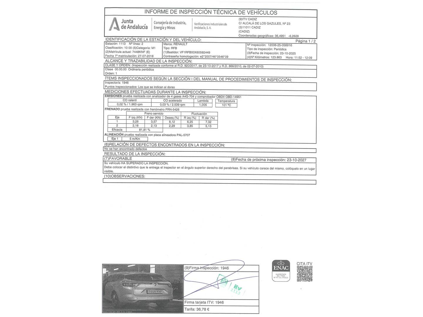 Foto Renault Mégane Renault Megane Sport Tourer Zen Energy TCe (130 CV) EDC