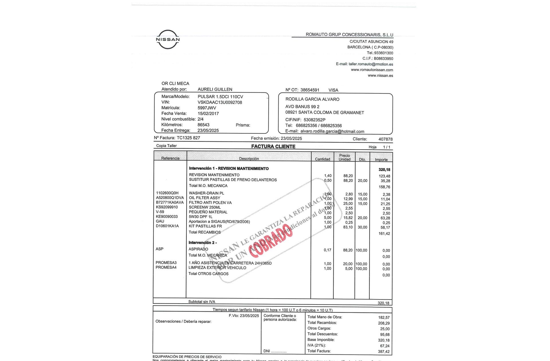 Nissan Pulsar dCi 110 N-Connecta - foto 17
