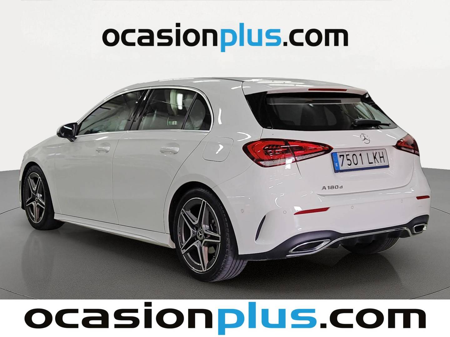 Foto trasera Mercedes Clase A Mercedes Clase A 180 d (116 CV) Pack AMG izquierda