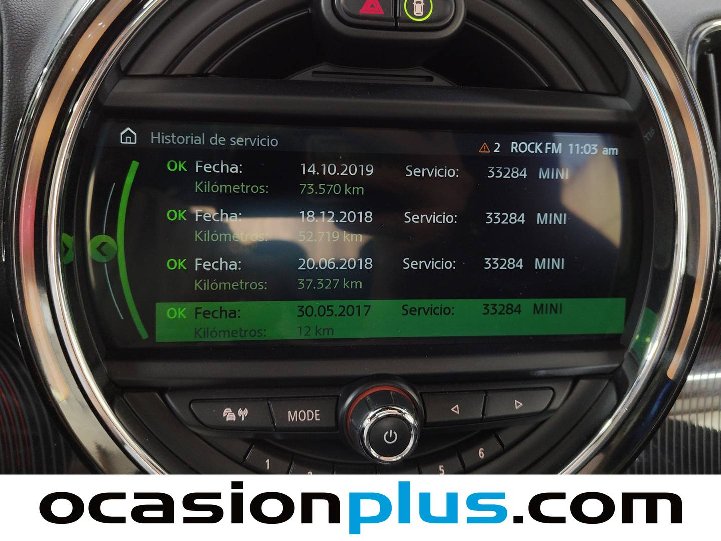 Foto del mantenimiento del Mini Countryman Mini MINI Countryman Cooper SD ALL4 (190 CV)
