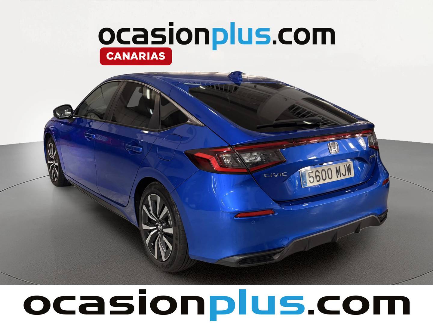 Foto trasera Honda Civic Honda Civic 2.0 i-MMD Elegance CVT (184 CV) izquierda