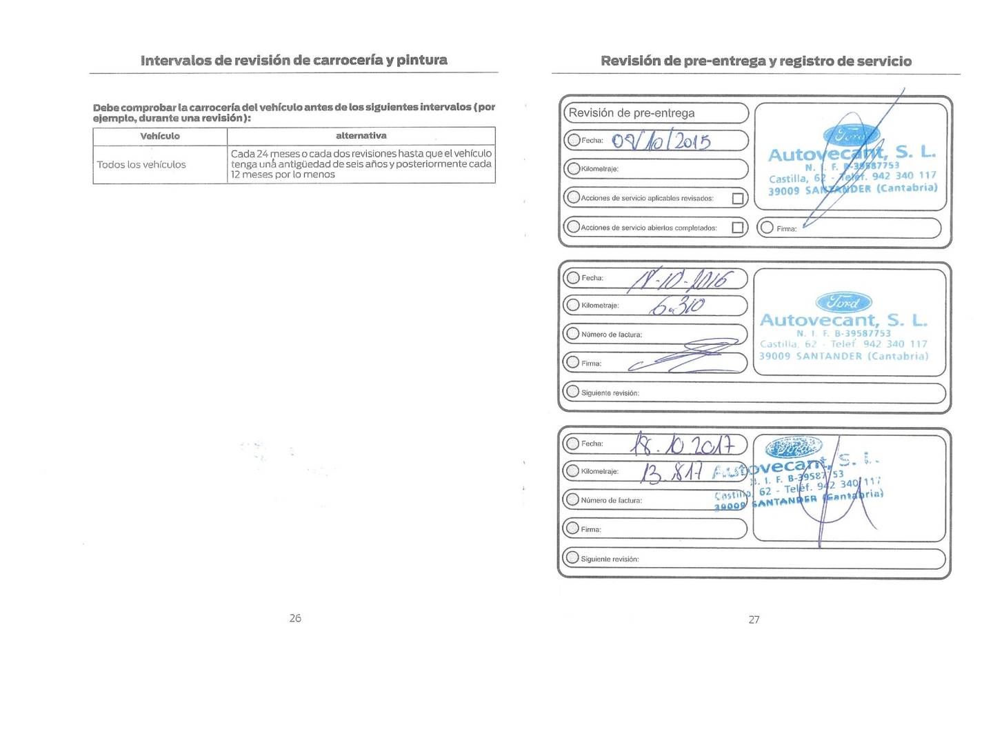 Foto del mantenimiento del Ford Focus Ford Focus 1.0 Ecoboost S&S Titanium (125 CV)