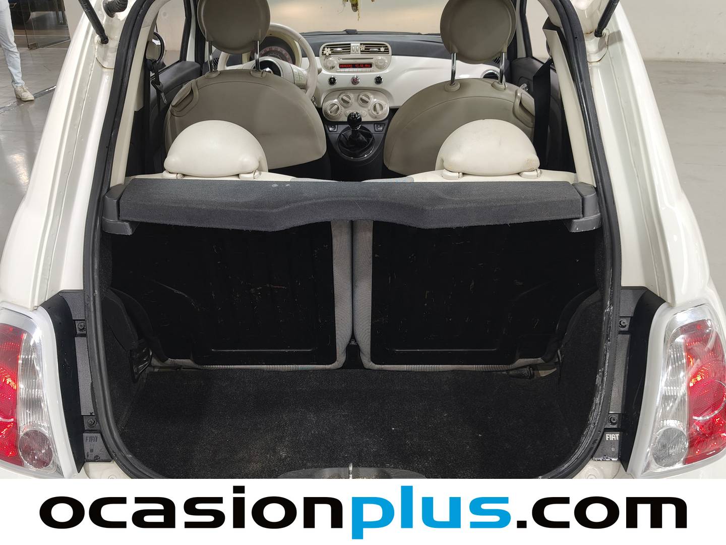 Fotos maletero Fiat 500 Fiat 500 1.2 8v Lounge (69 CV)