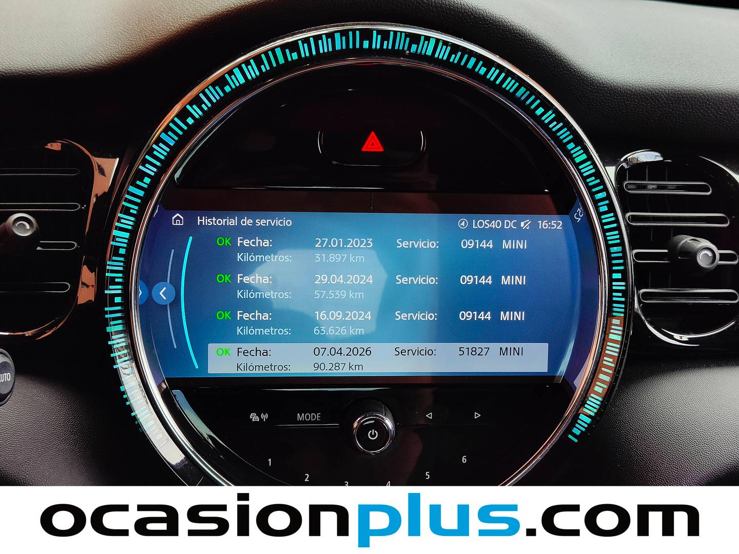 Foto del mantenimiento del Mini MINI Mini MINI Cooper 5 Puertas Cooper 5 Puertas (136 CV)