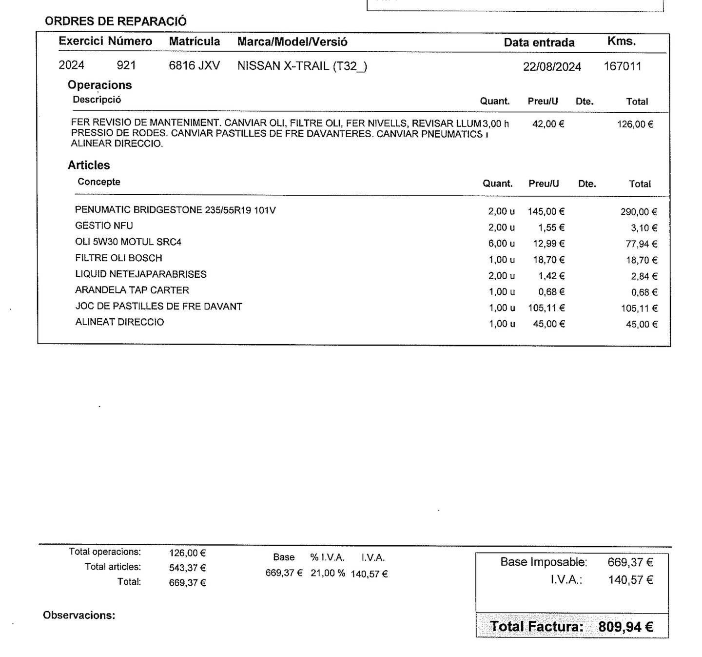 Foto Nissan X-TRAIL Nissan X-Trail dCi 130 Tekna 4x2 (130 CV)
