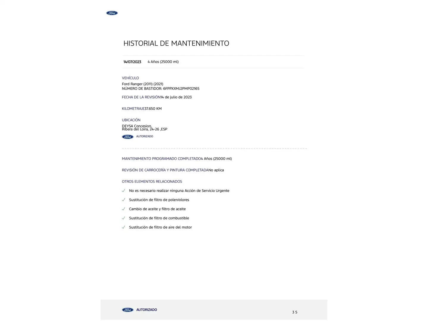 Mantenimiento