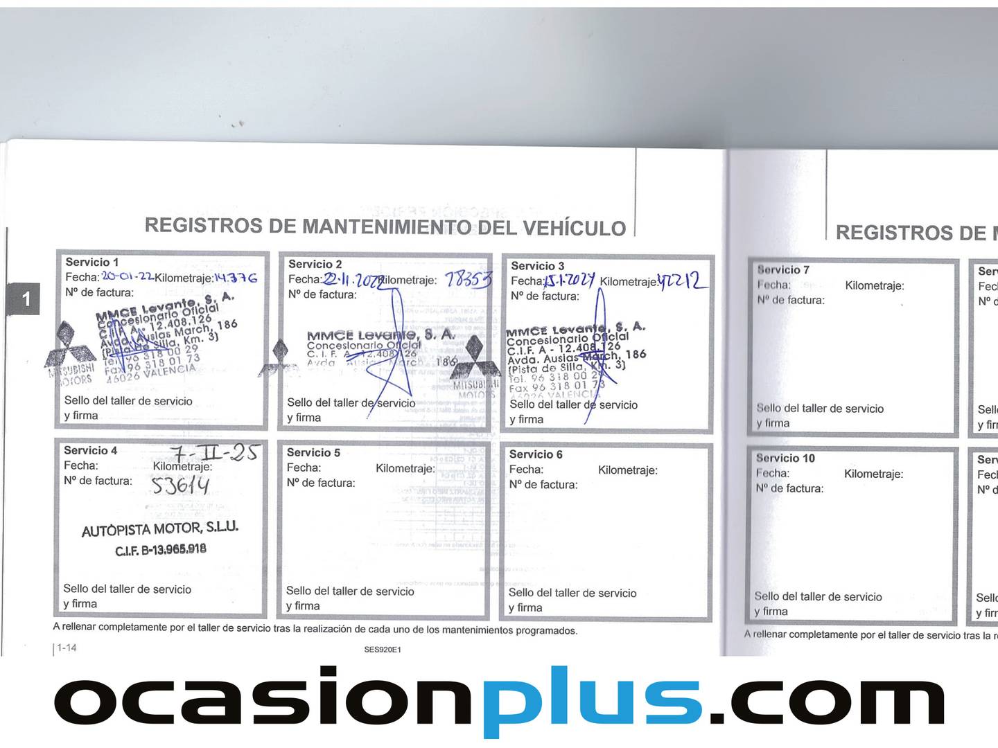 Foto del mantenimiento del Mitsubishi Eclipse Cross Mitsubishi Eclipse Cross 150T Motion 2WD (163 CV)
