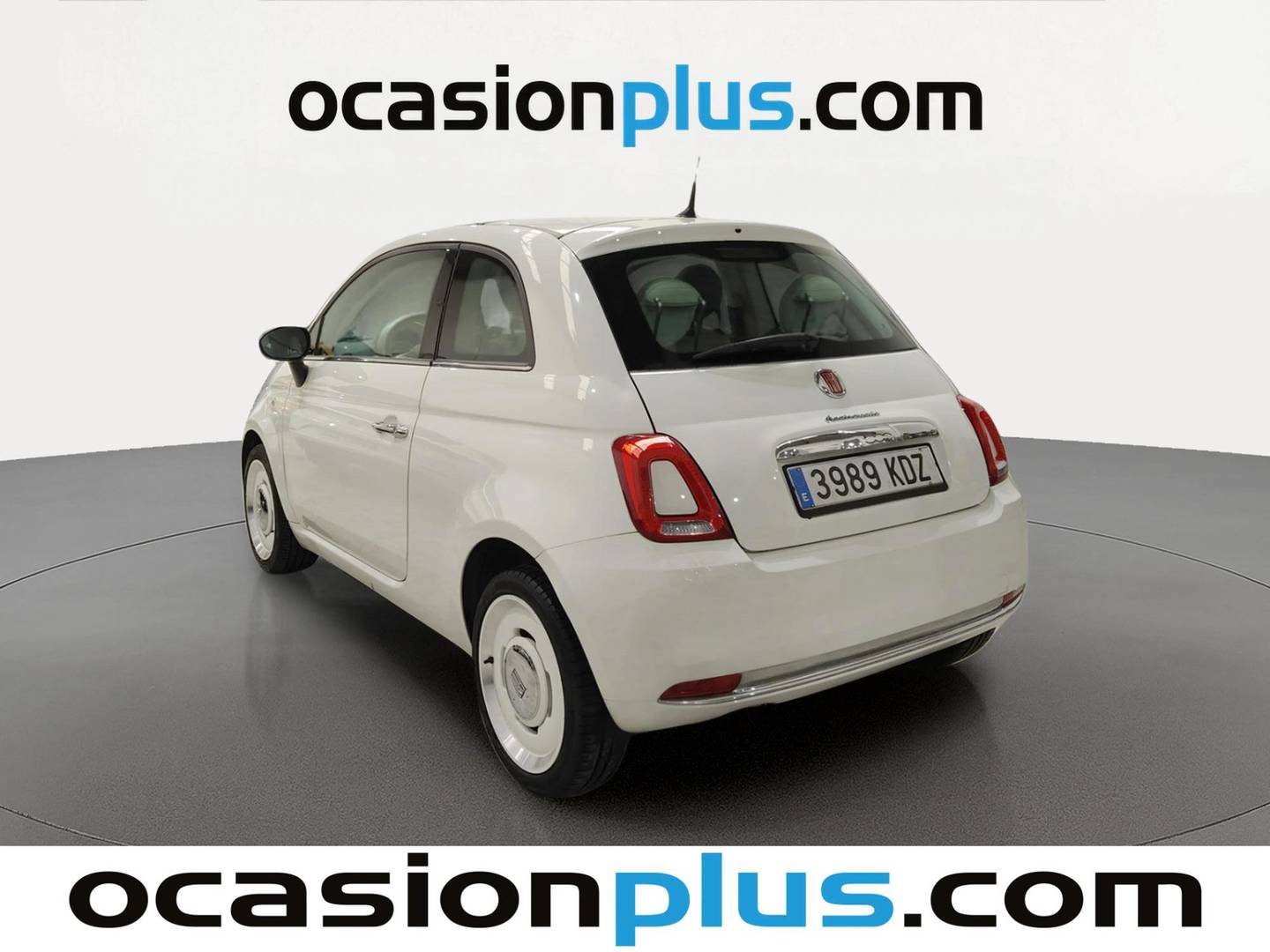Foto trasera Fiat 500 Fiat 500 1.2 8v Aniversario (69 CV) izquierda