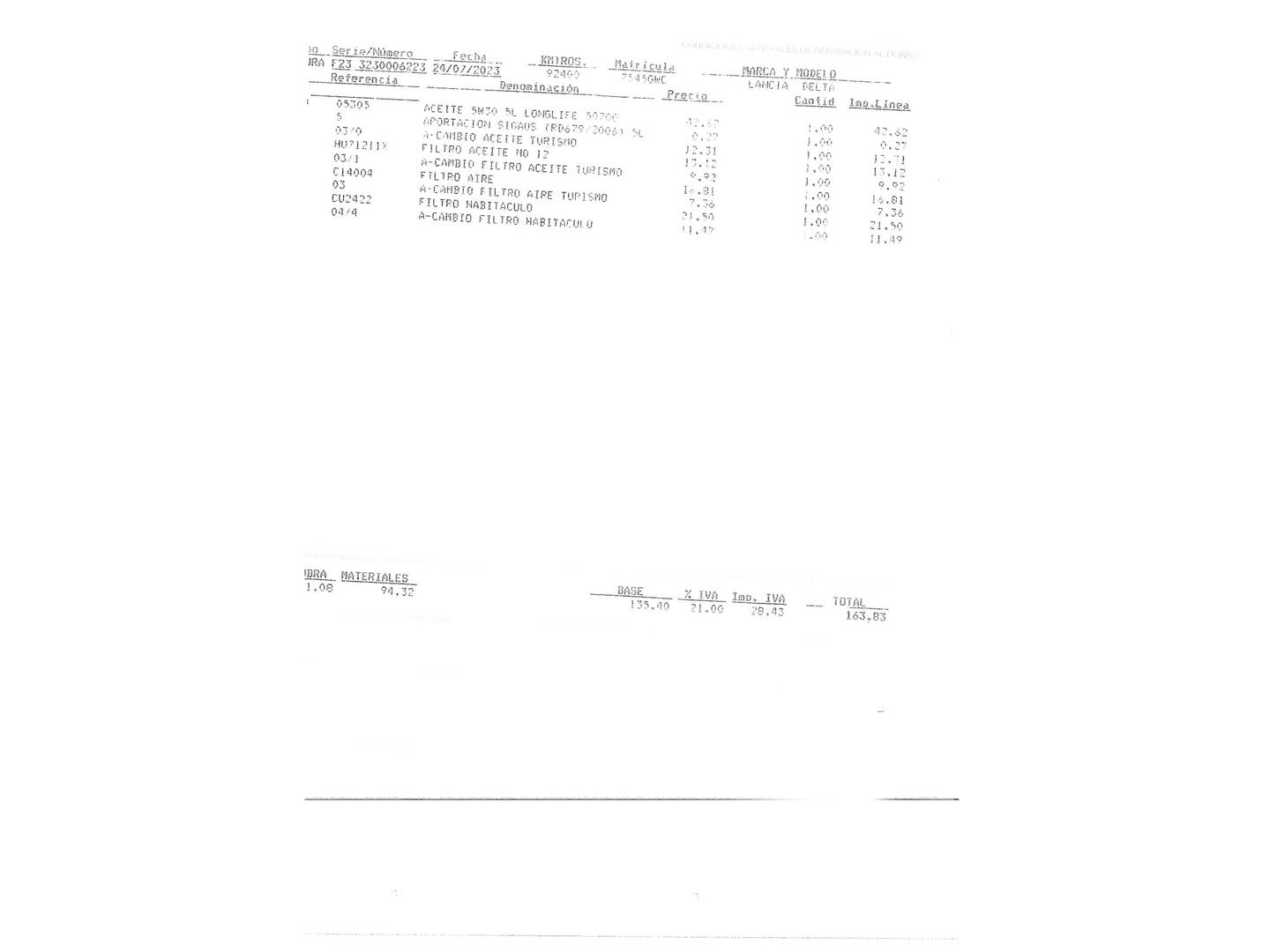 Foto Lancia Delta Lancia Delta 2.0 Multijet DPF Oro (165 CV)