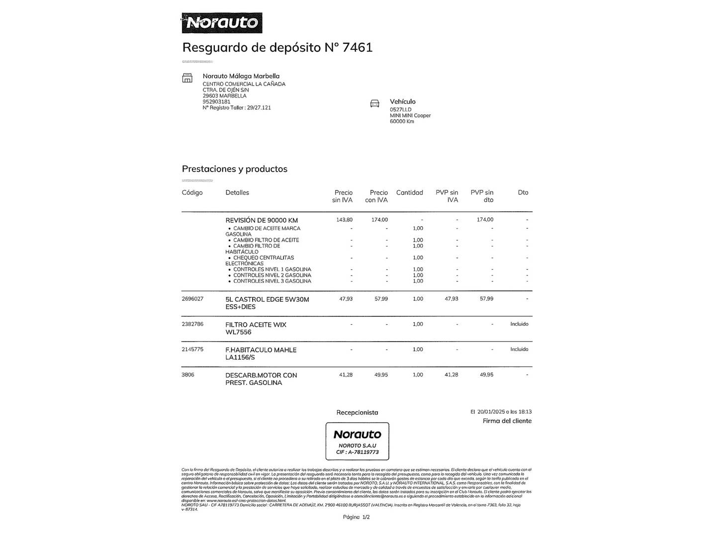 Foto Mini MINI MINI MINI 5 Puertas Cooper (136 CV)
