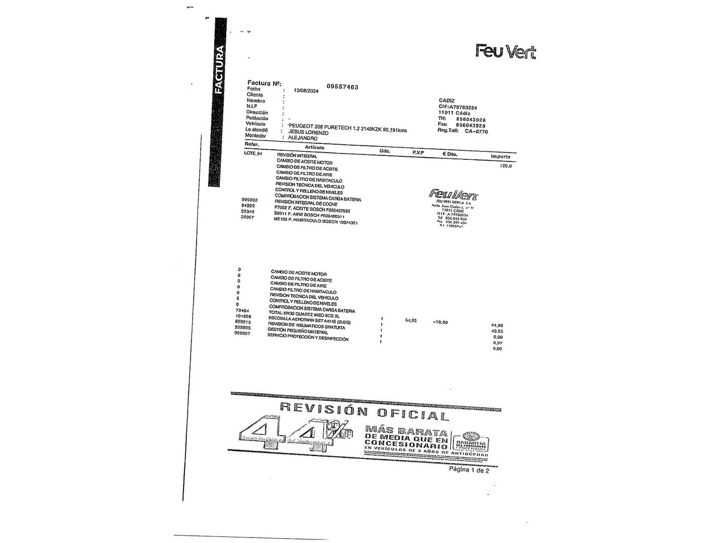 Foto Peugeot 208 Peugeot 208 PureTech Signature (82 CV)