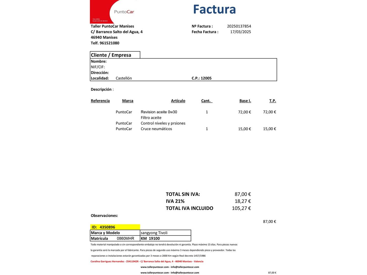 Foto SsangYong Tivoli Ssangyong Tivoli G12T Urban Plus (128 CV)