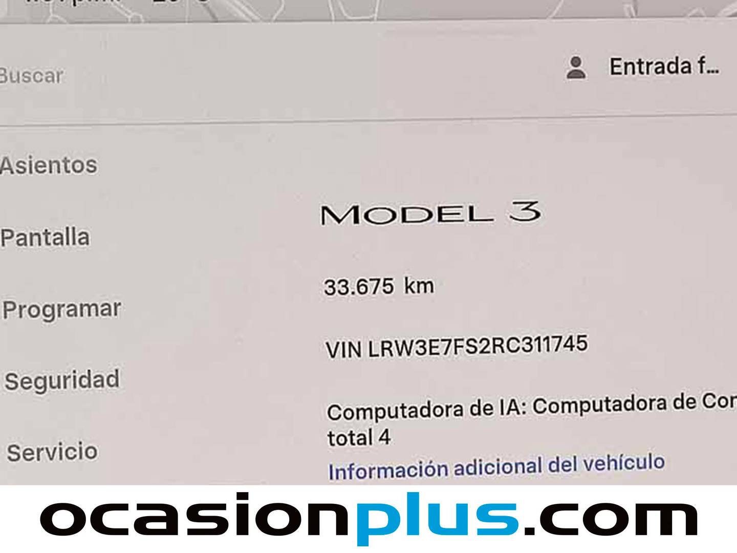 Tesla Model 3 Tesla Model 3 RWD (283 CV) seminuevo